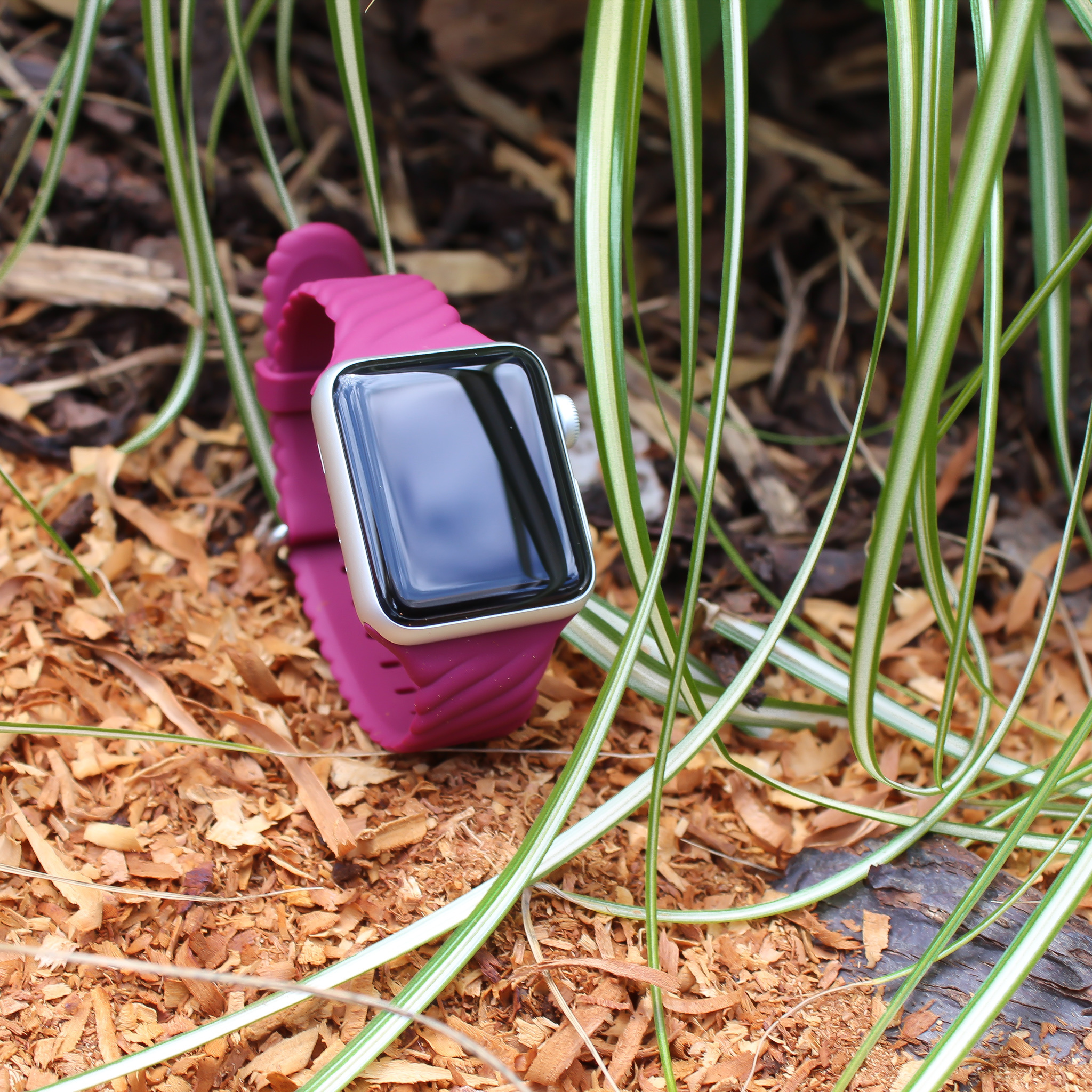 Cinturino sport swirl per Apple Watch - rosso vino