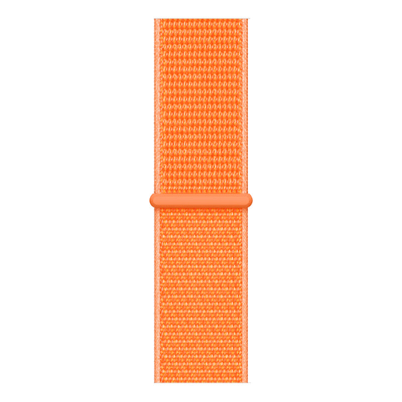 Cinturino nylon sport loop per Apple Watch - papaya