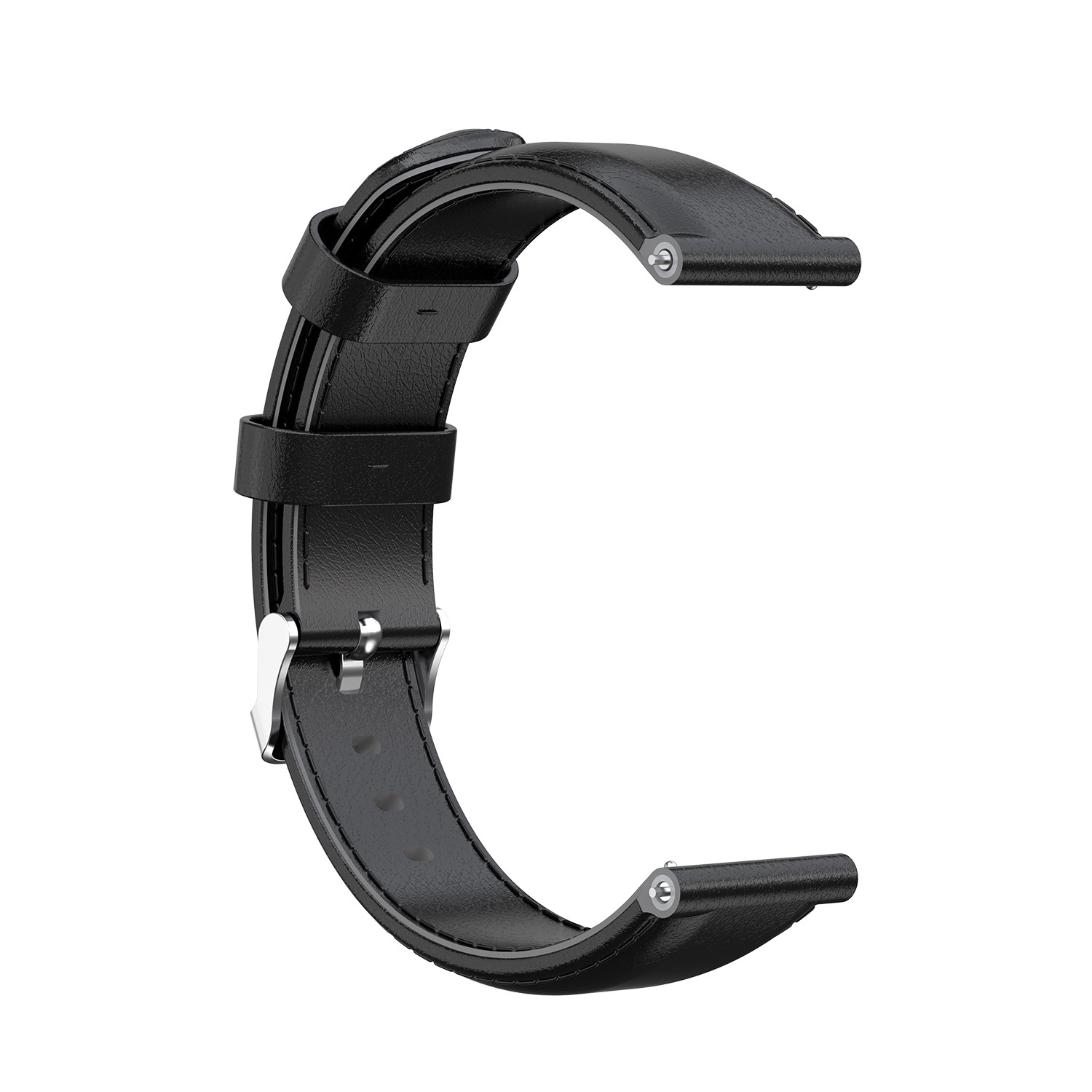 Cinturino in pelle per Samsung Galaxy Watch - nero
