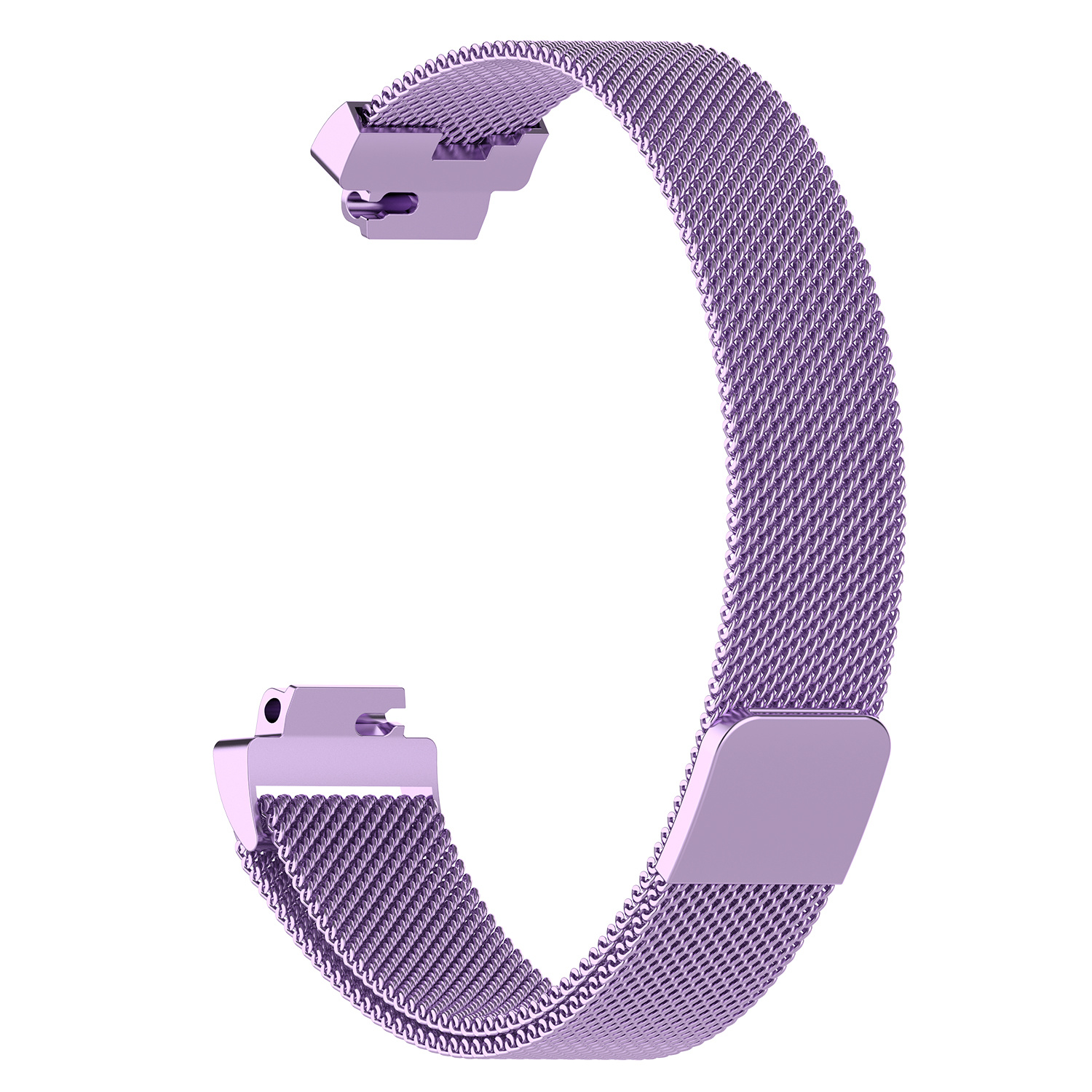 Cinturino loop in maglia milanese per Fitbit Inspire - lavanda