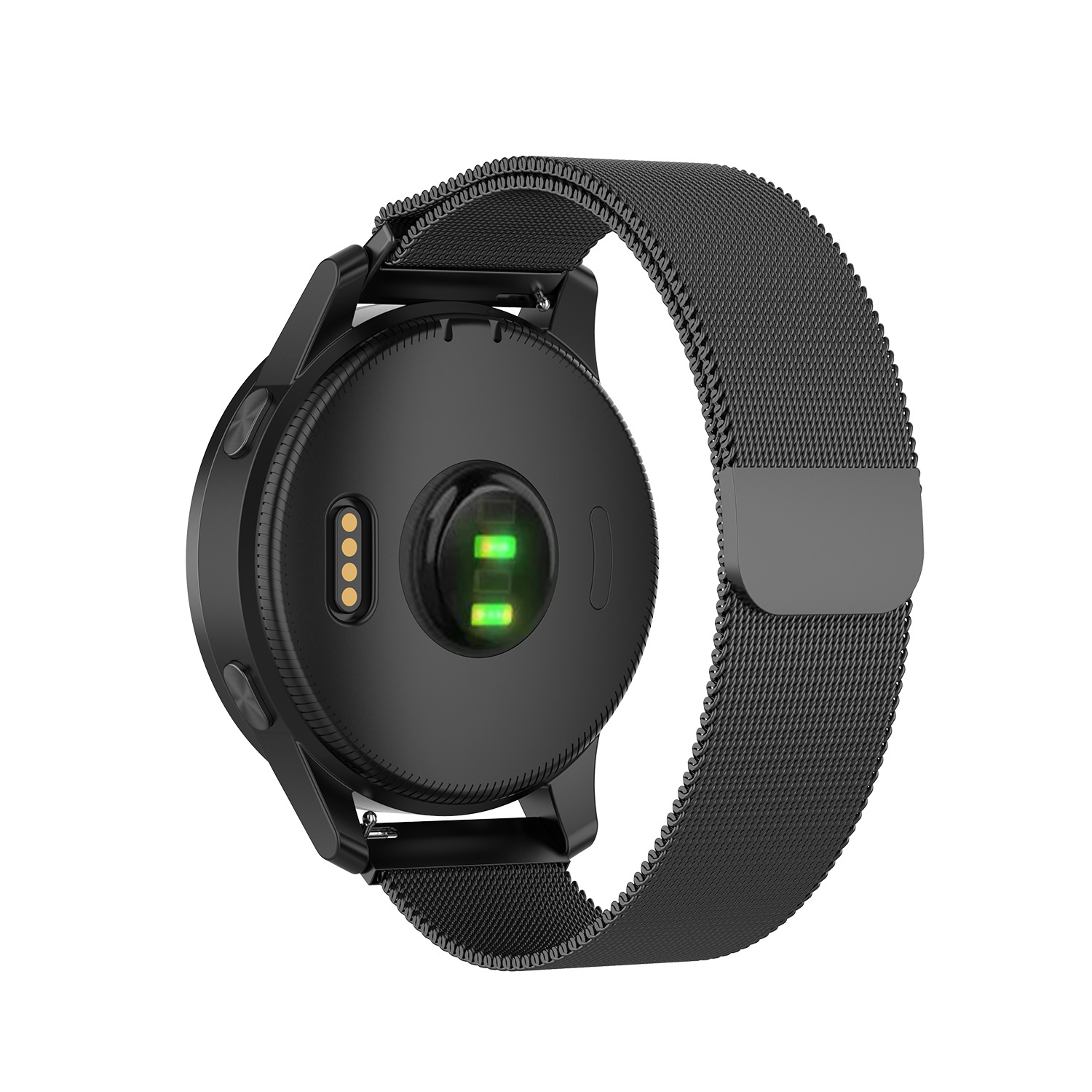 Cinturino loop in maglia milanese per Huawei Watch GT - nero