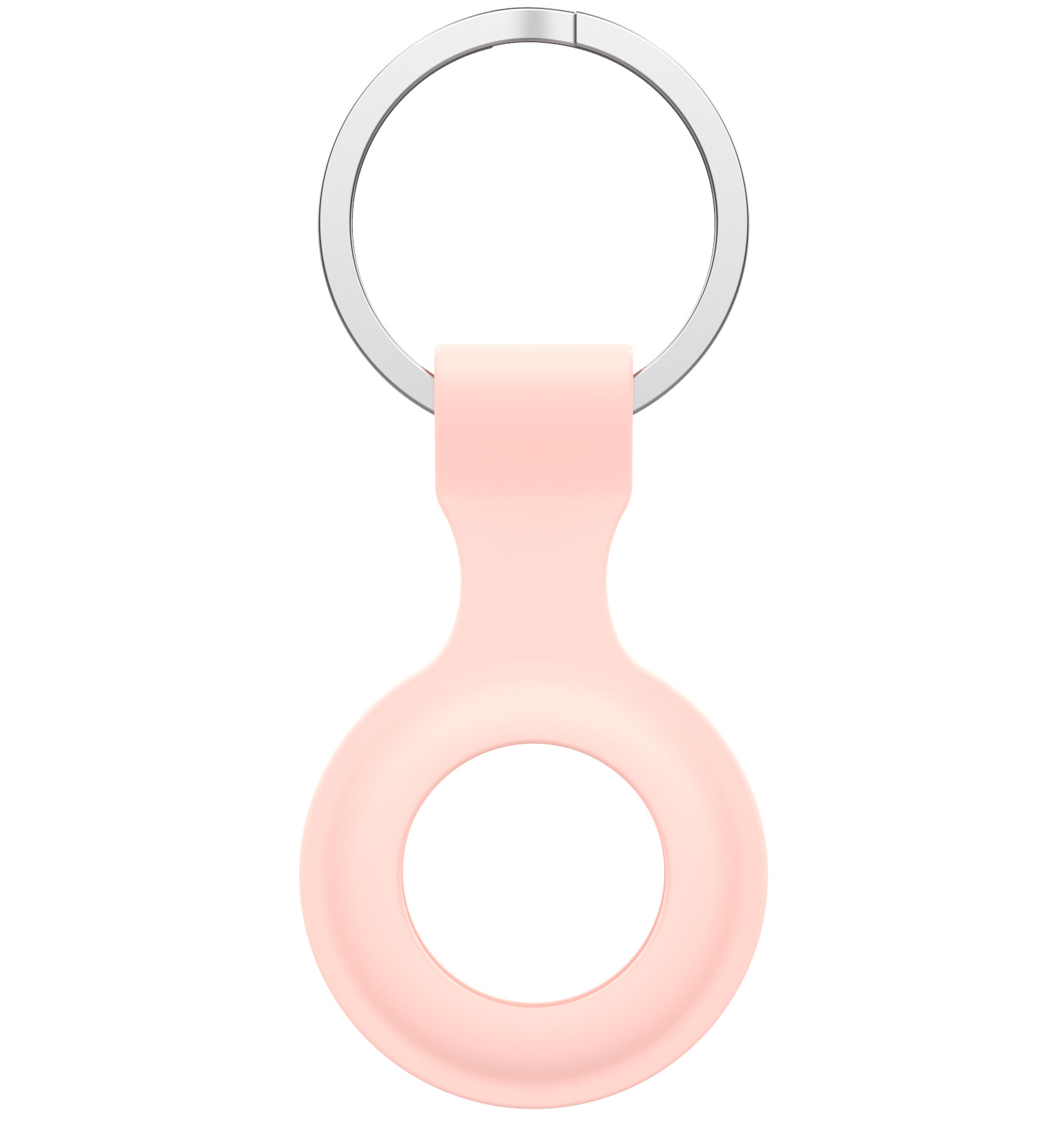 Anello portachiavi in silicone AirTag - rosa