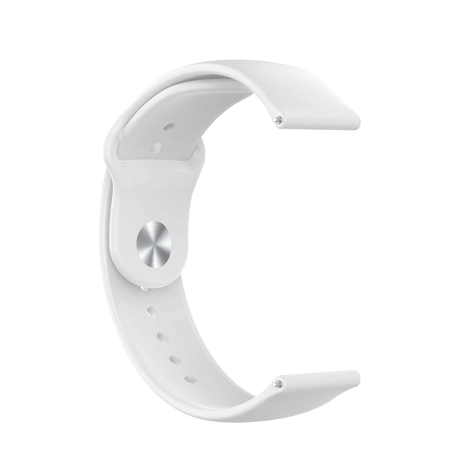 Cinturino sport in silicone per Huawei Watch GT - bianco