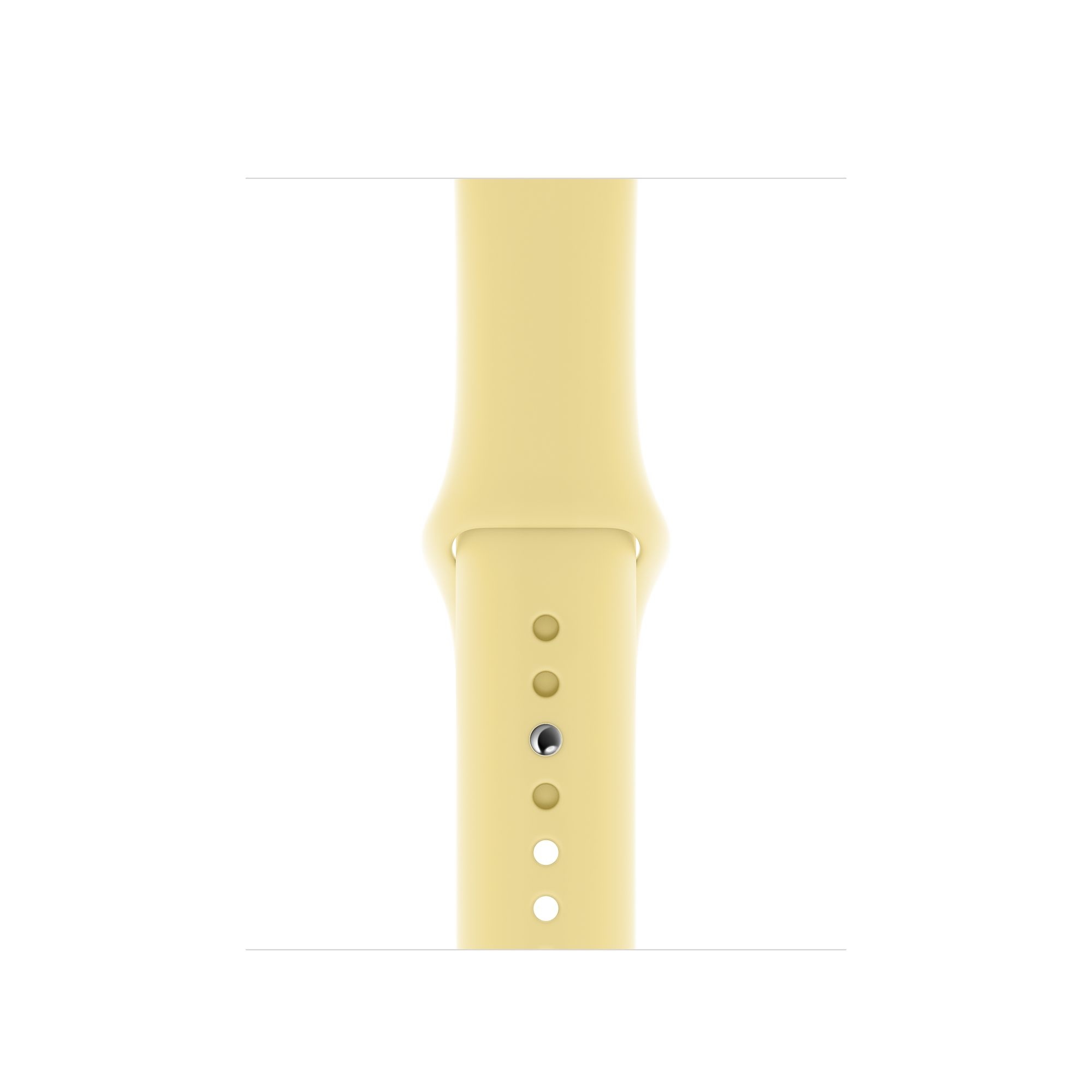 Cinturino sport per Apple Watch - crema limone