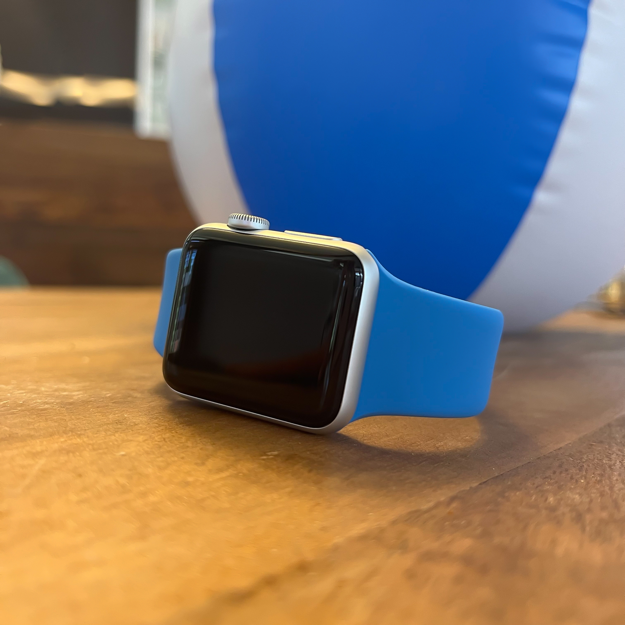 Cinturino sport per Apple Watch - blu surf