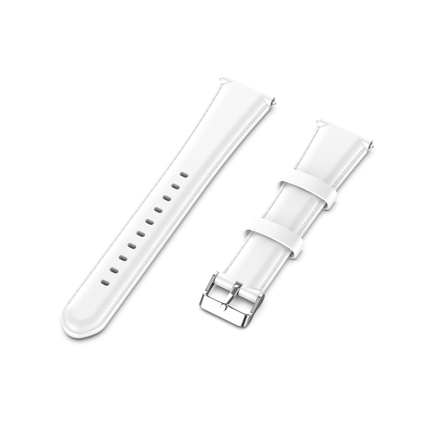 Cinturino in pelle per Huawei Watch GT - bianco