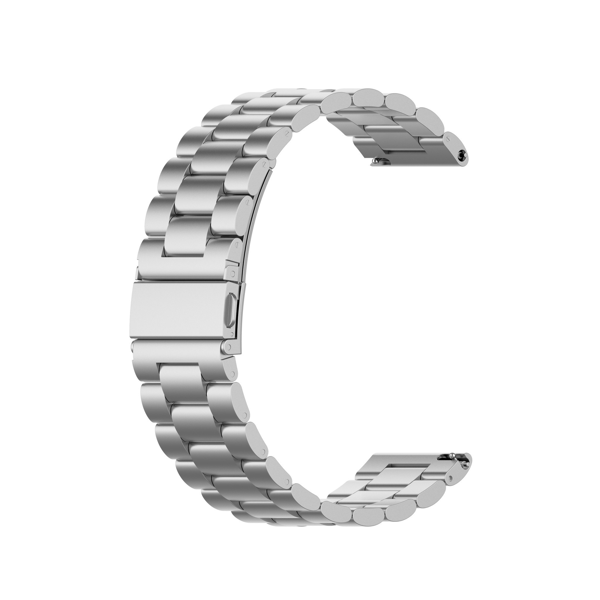 Cinturino a maglie in acciaio con perline per Polar Vantage M / Grit X - argento
