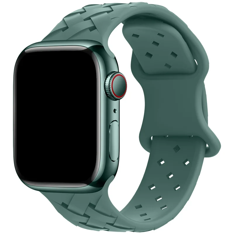 Cinturino sport intrecciato per Apple Watch - verde