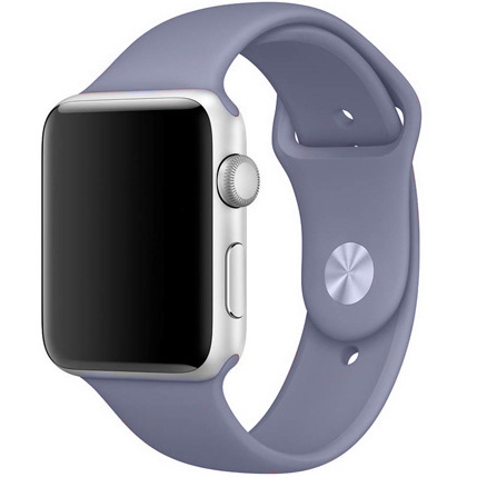 Cinturino sport per Apple Watch - grigio lavanda