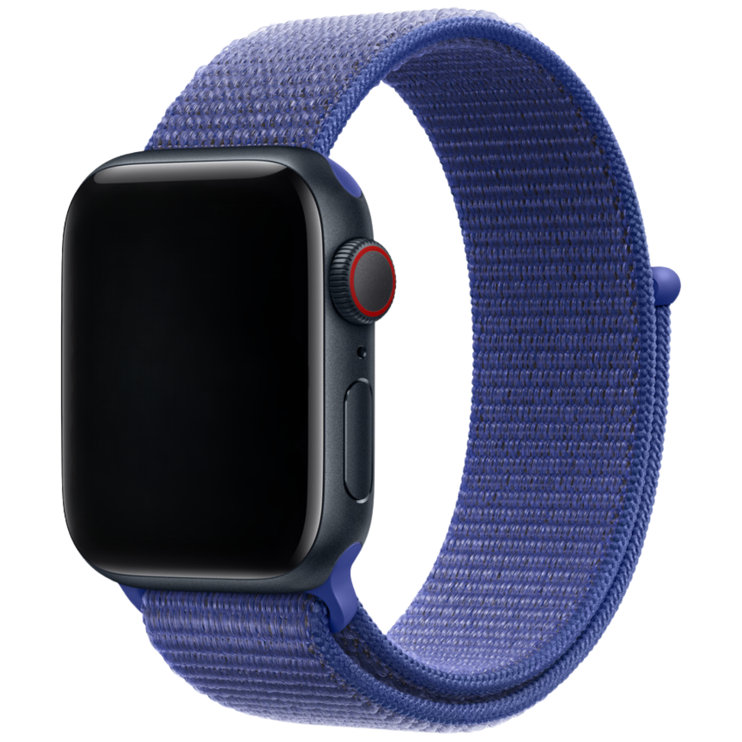 Cinturino nylon sport loop per Apple Watch - blu oltremare