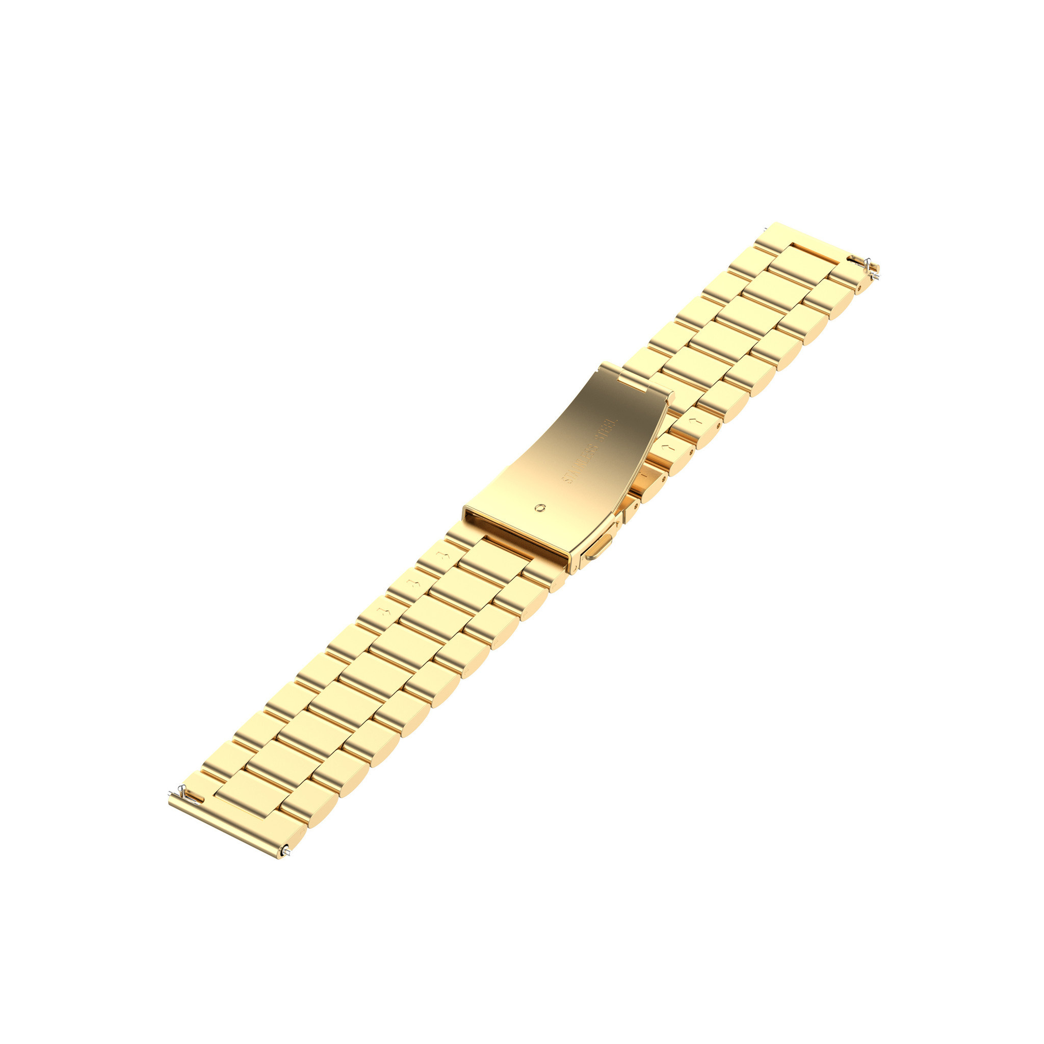 Cinturino a maglie in acciaio con perline per Polar Vantage M / Grit X - oro