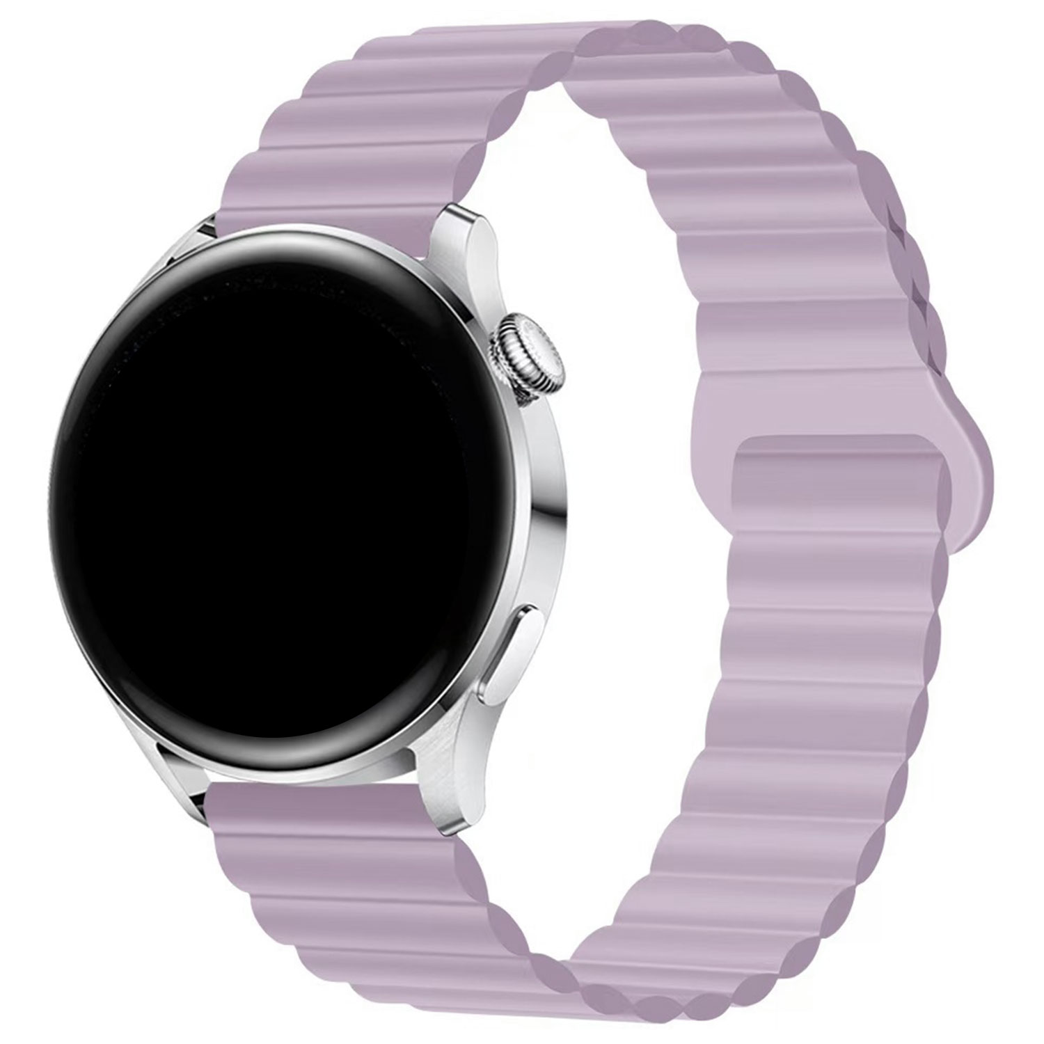 Cinturino magnetica in silicone per Samsung Galaxy Watch 4 Classic - viola