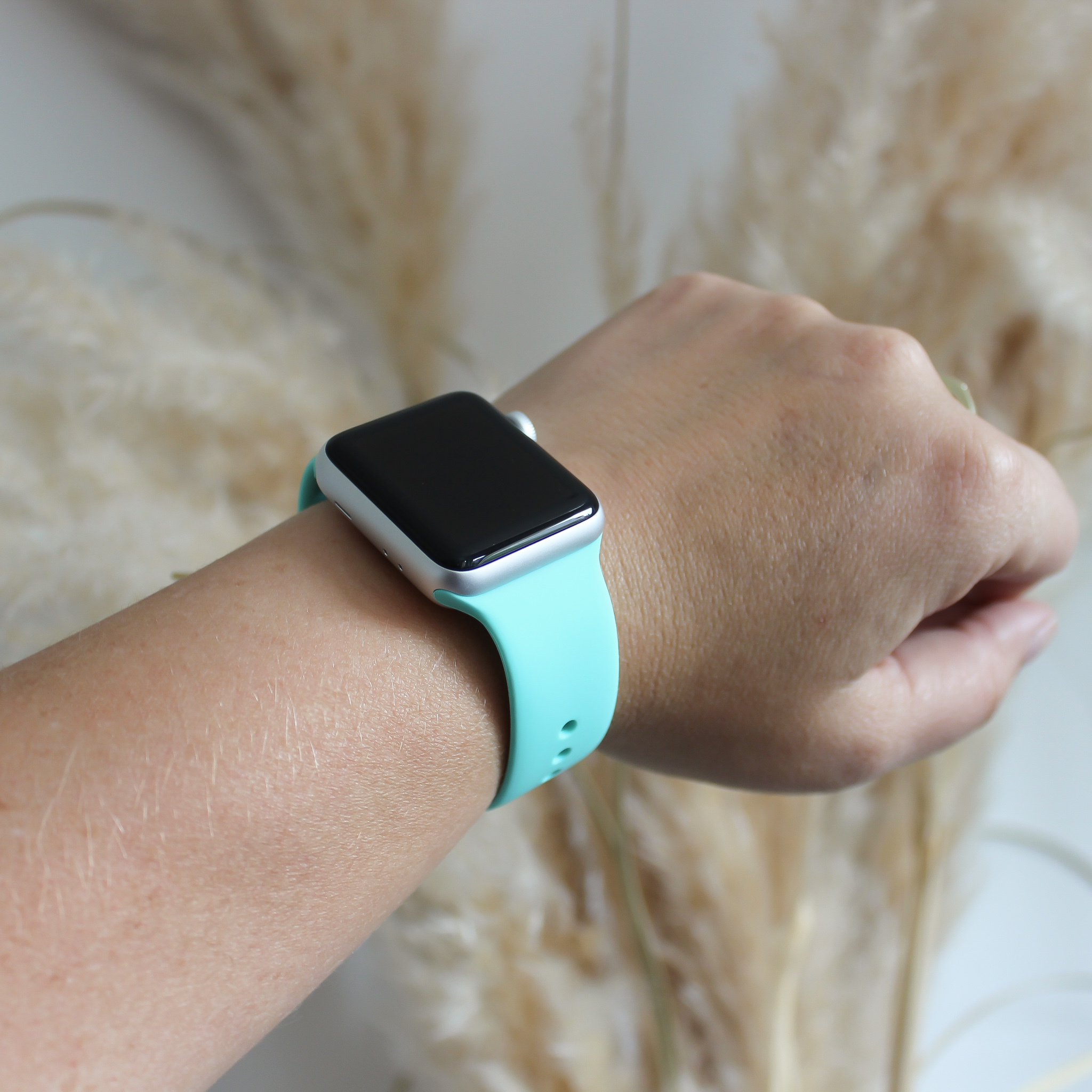 Cinturino sport per Apple Watch - verde chiaro