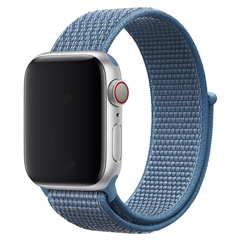 Cinturino nylon sport loop per Apple Watch - blu cape cod