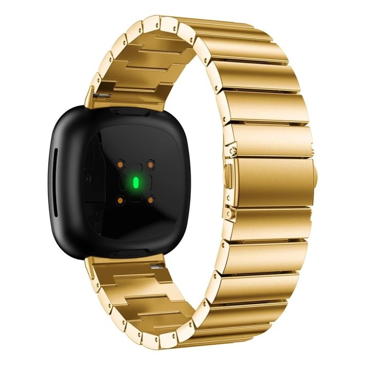 Cinturino a maglie per Fitbit Versa 3 / Sense - oro