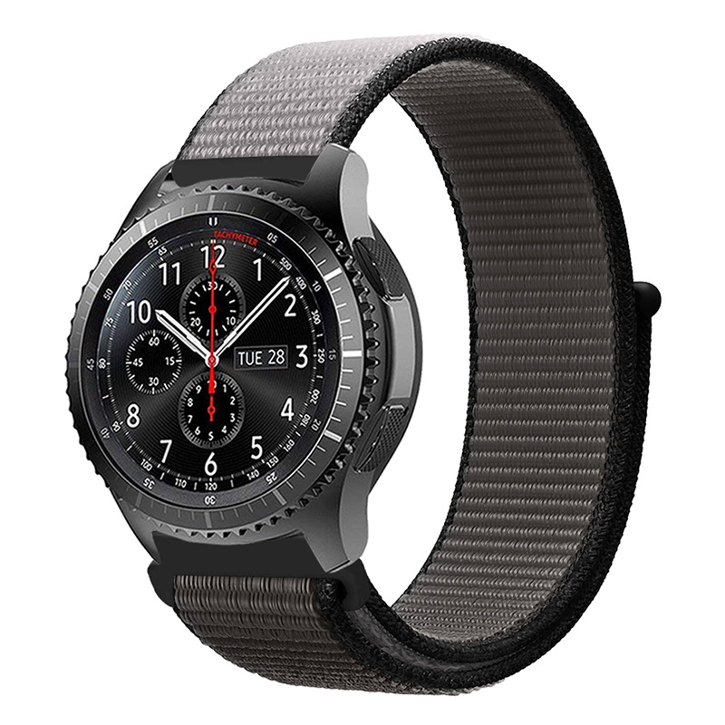 Cinturino in nylon per Samsung Galaxy Watch - grigio ancora
