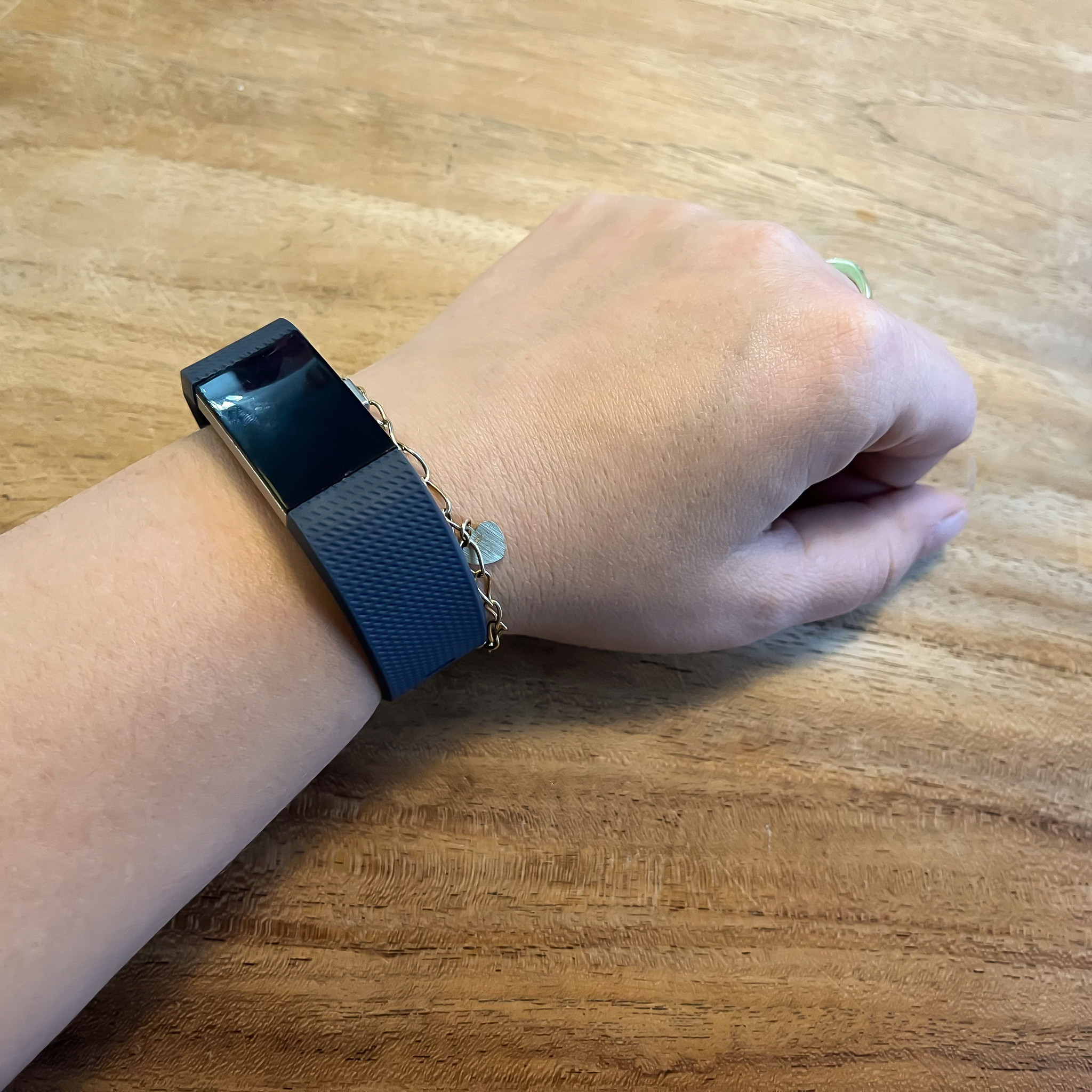 Cinturino sport per Fitbit Charge 2 - ciano rock