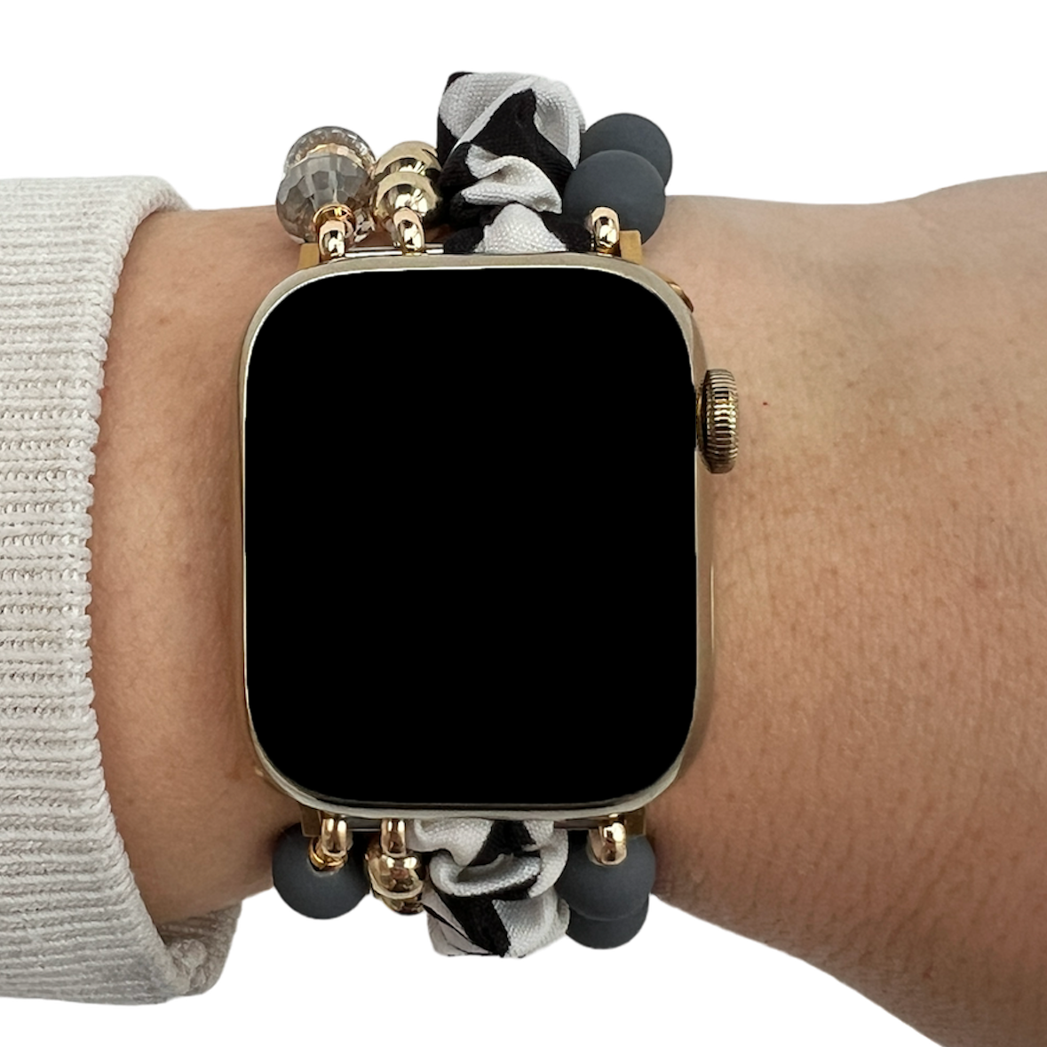 Cinturino gioielli Apple Watch – Noa nero