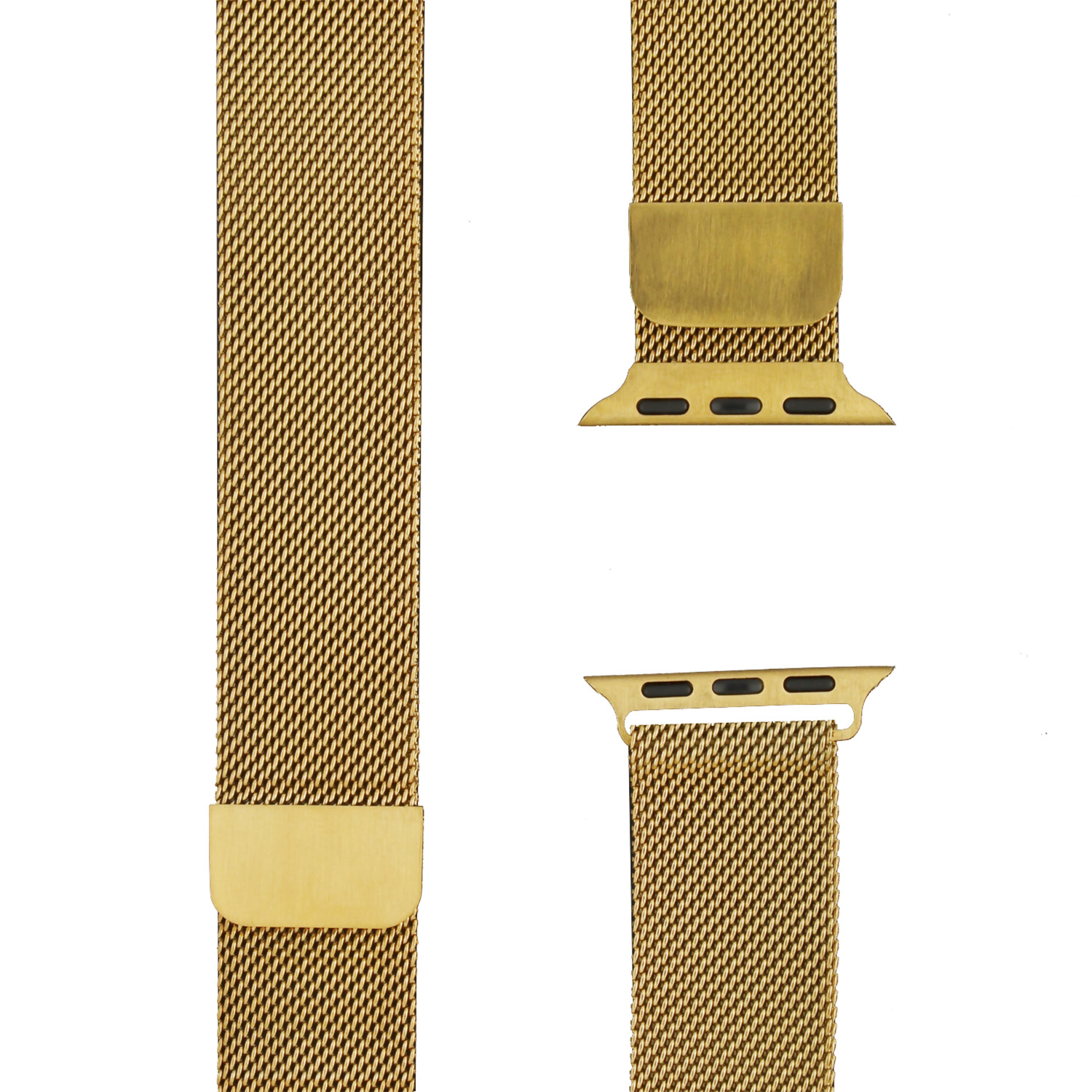 Cinturino loop in maglia milanese per Apple Watch - oro