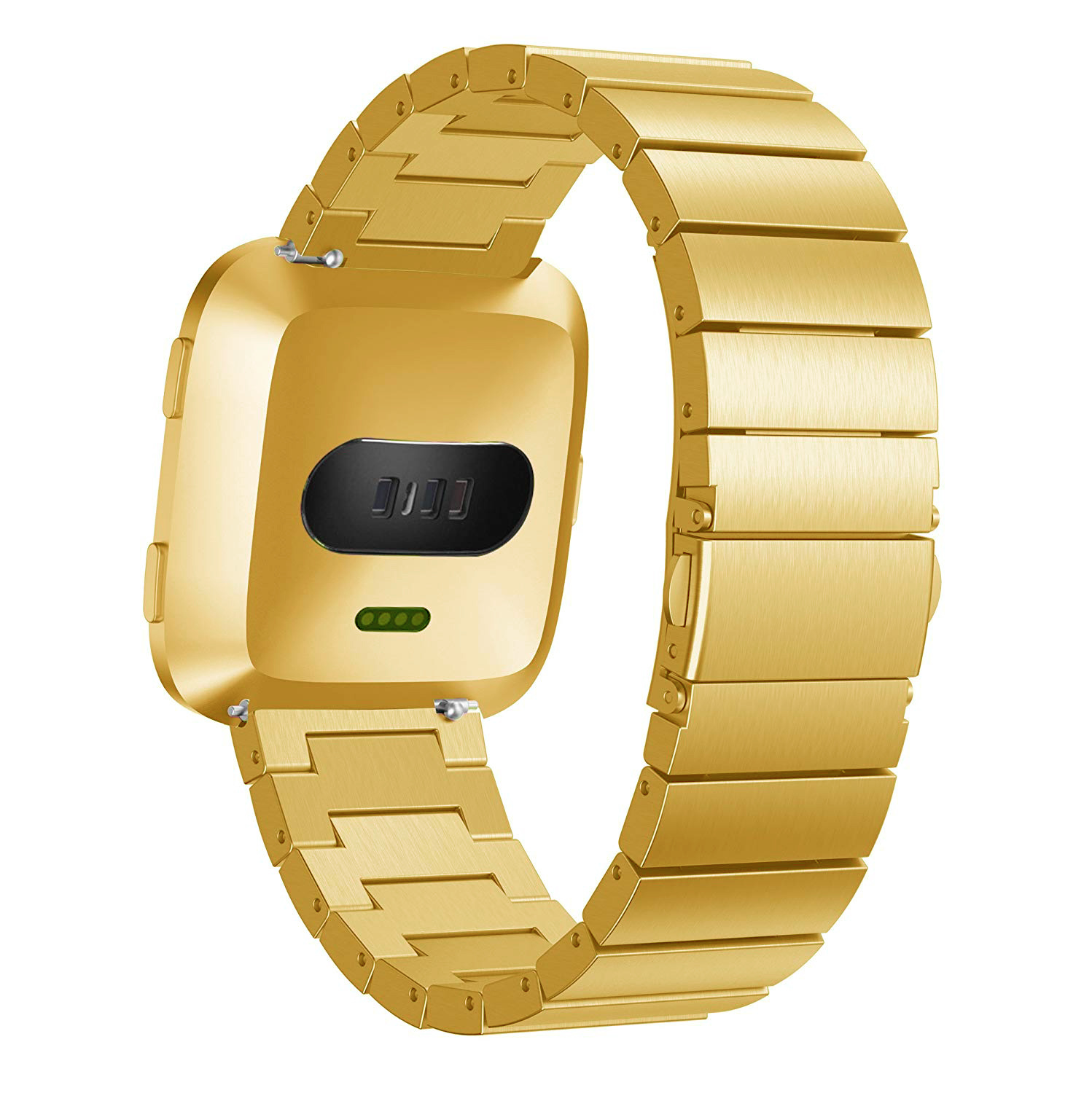 Cinturino a maglie per Fitbit Versa - oro