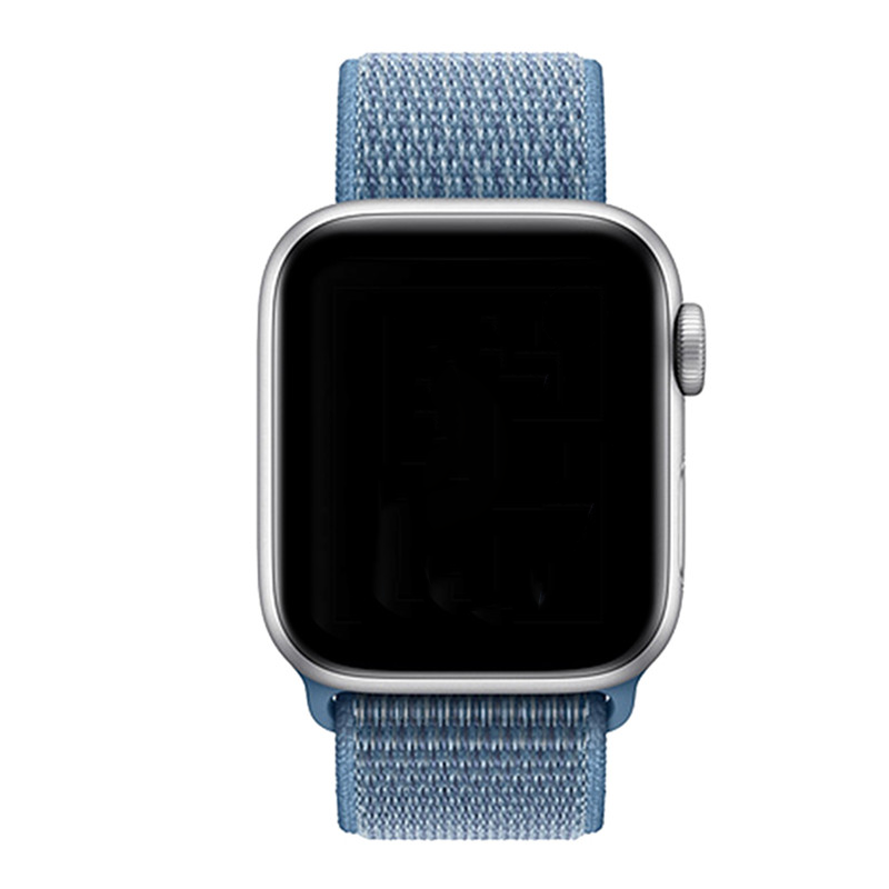 Cinturino nylon sport loop per Apple Watch - blu cape cod