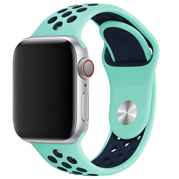 Cinturino doppio sport per Apple Watch - blu turchese
