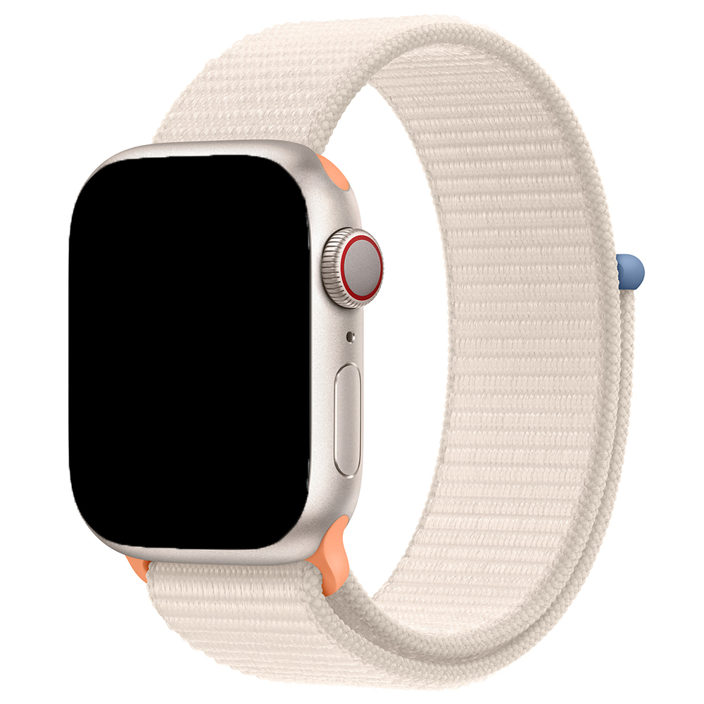 Cinturino nylon sport loop per Apple Watch - galassia arancia 