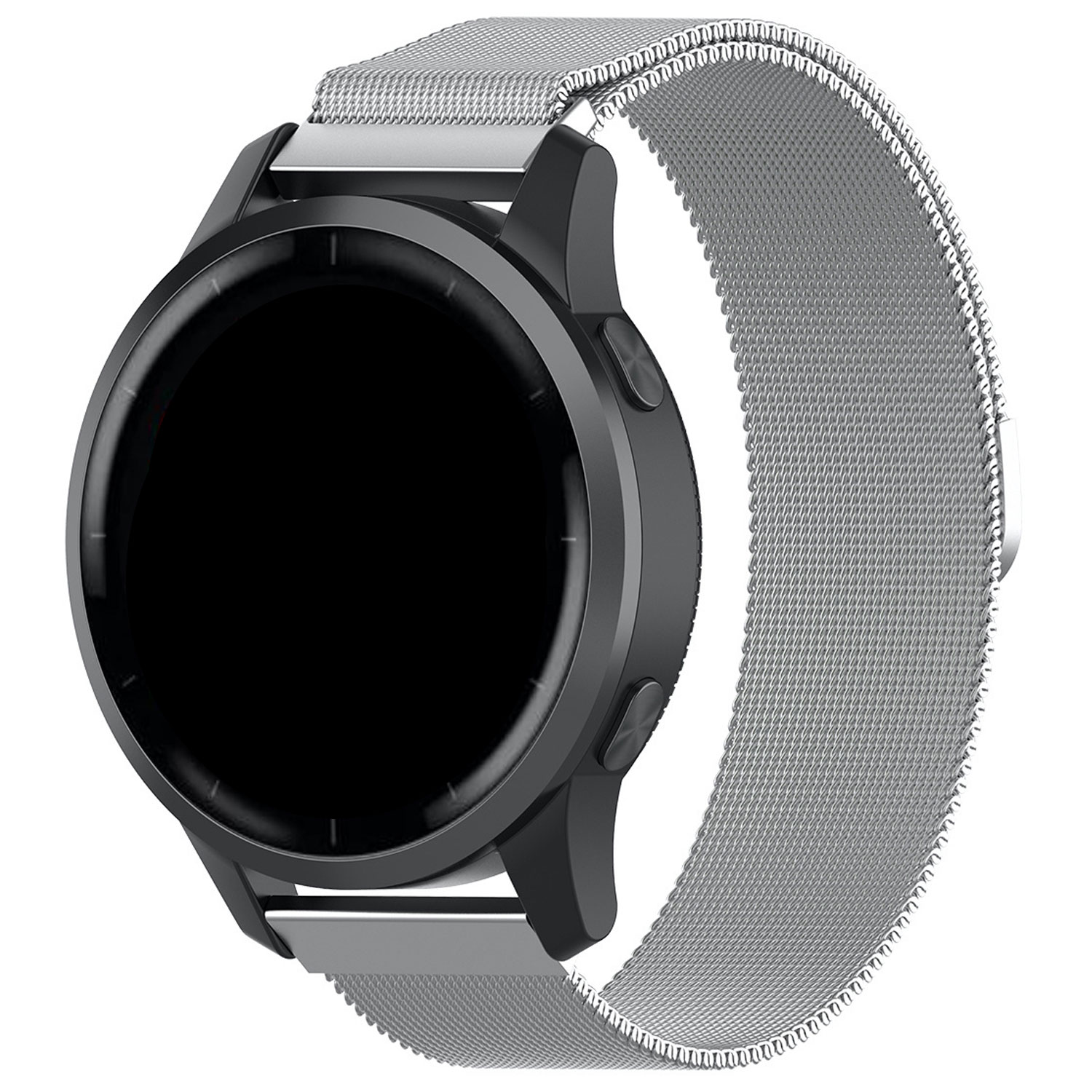 Cinturino loop in maglia magnetico milanese per Samsung Galaxy Watch Ultra - argento