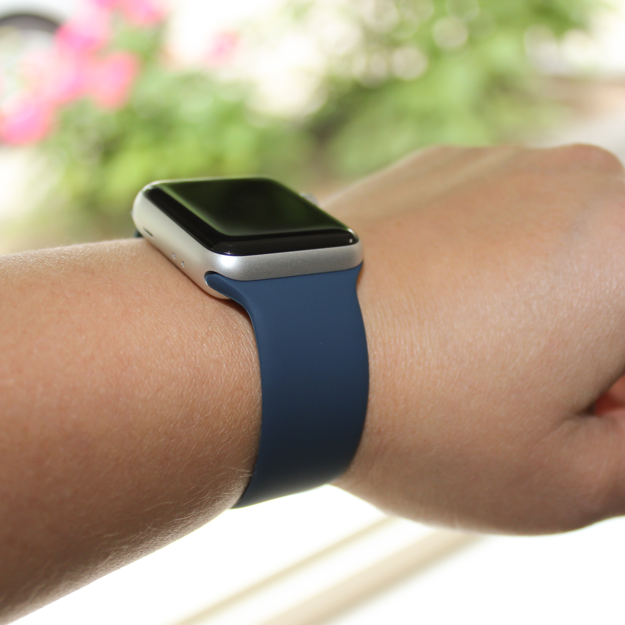 Cinturino sport solo loop per Apple Watch - blu abisso