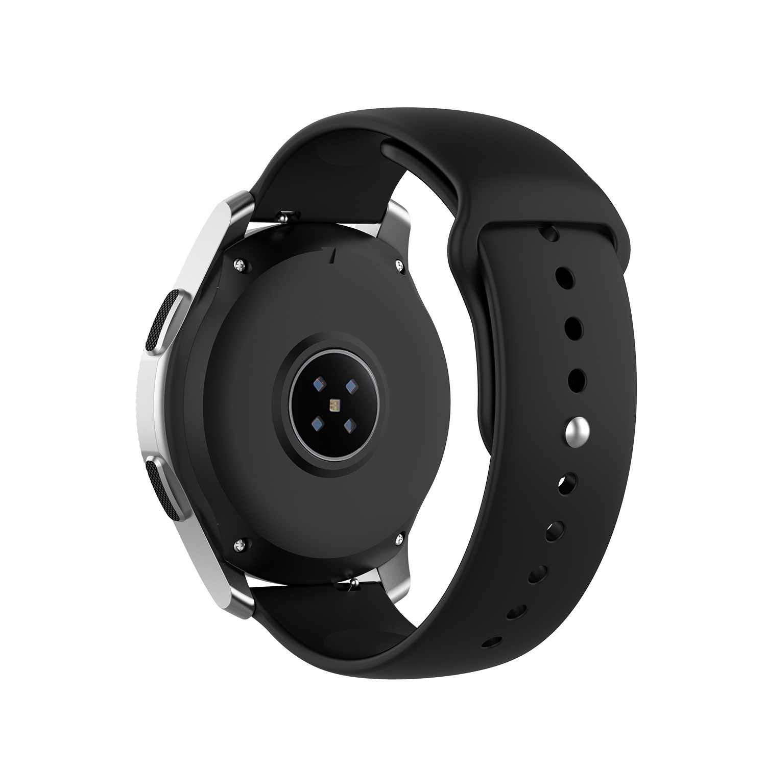 Cinturino sport in silicone per Samsung Galaxy Watch - nero