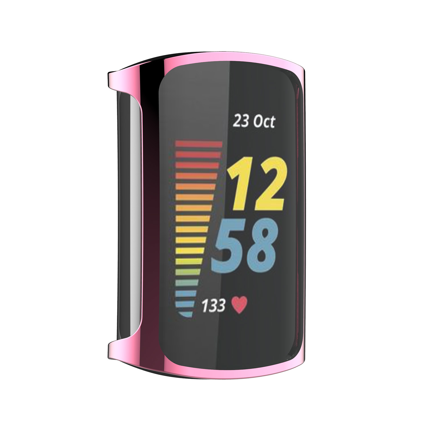Custodia morbida sottile per Fitbit Charge 5 - rosa