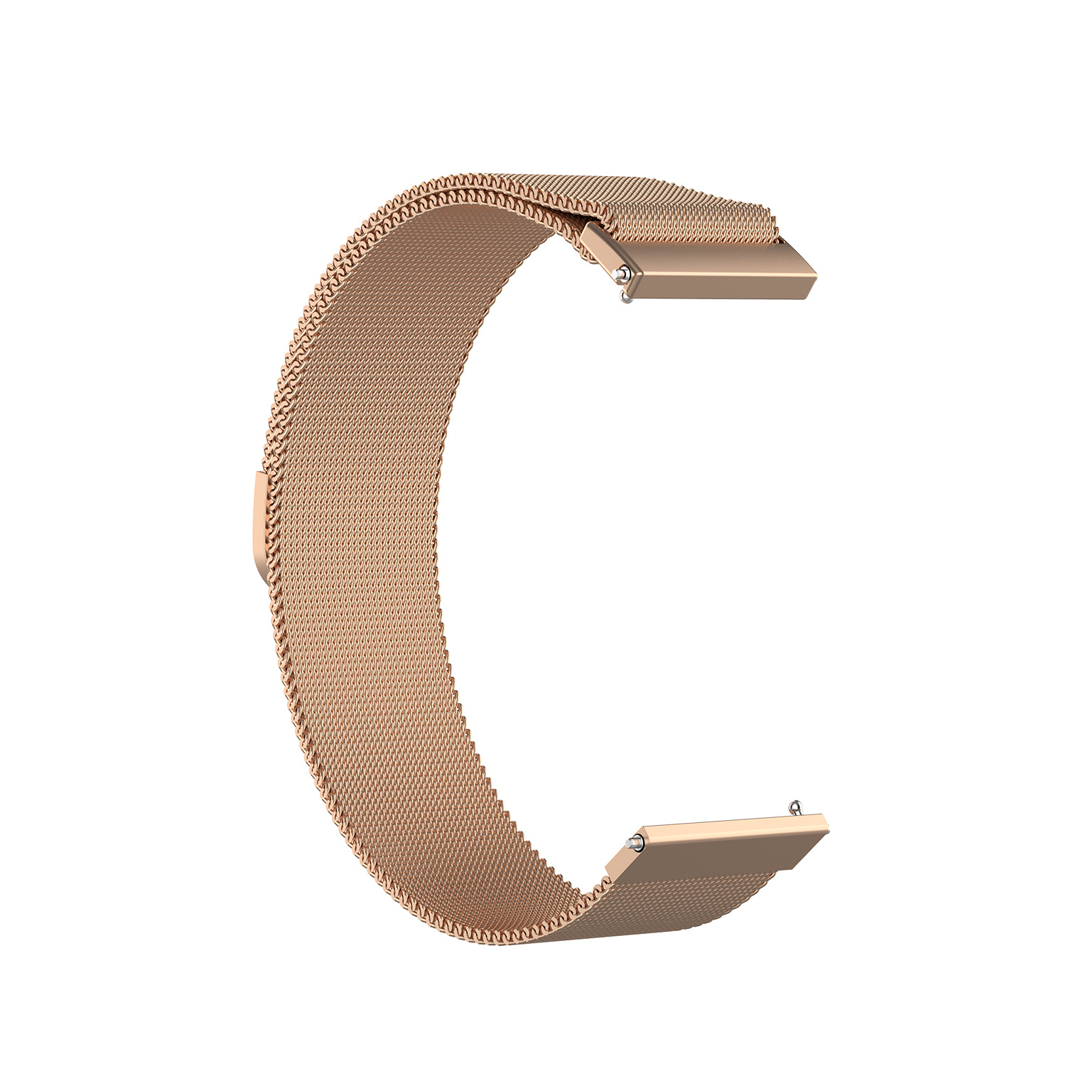 Cinturino loop in maglia milanese per Garmin Vivoactive / Vivomove - oro rosa