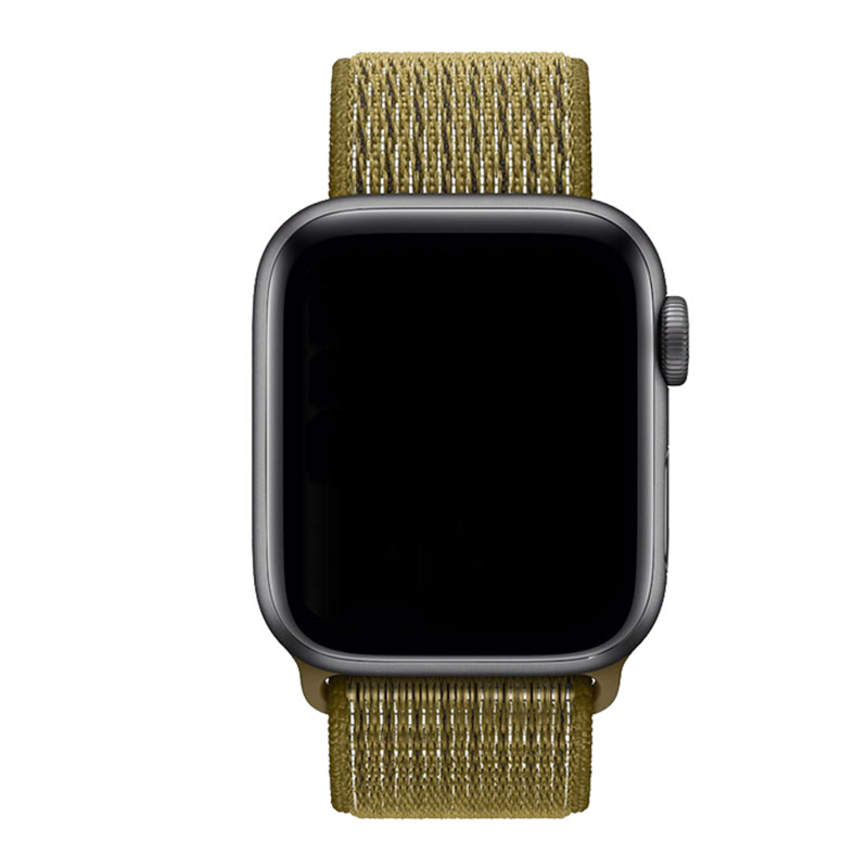 Cinturino nylon sport loop per Apple Watch - fiocco d'oliva
