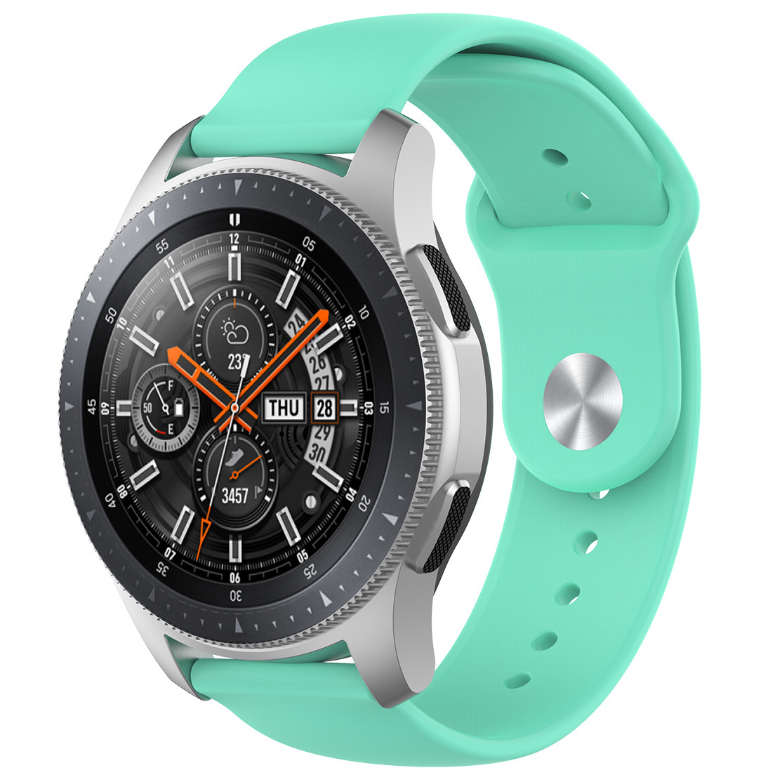 Cinturino sport in silicone per Huawei Watch GT - blu tahoe