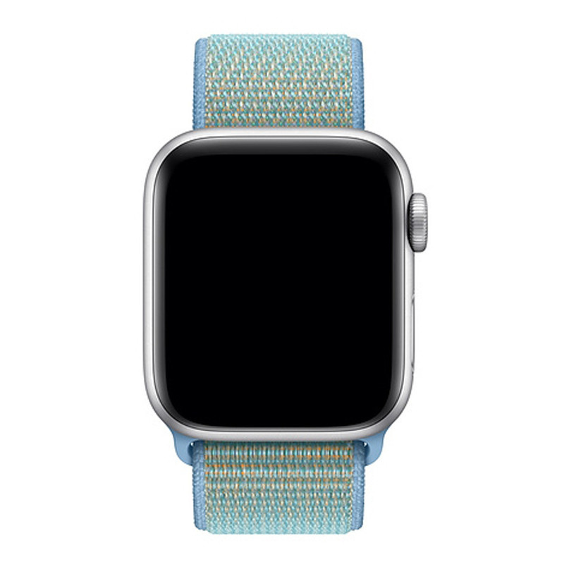 Cinturino nylon sport loop per Apple Watch - Fiordaliso