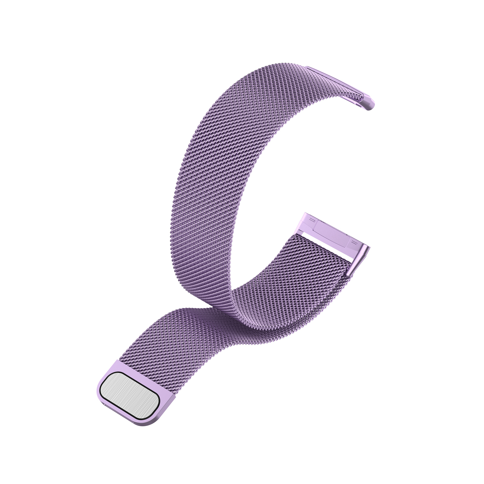 Cinturino loop in maglia milanese per Fitbit Versa 3 / Sense - lavanda