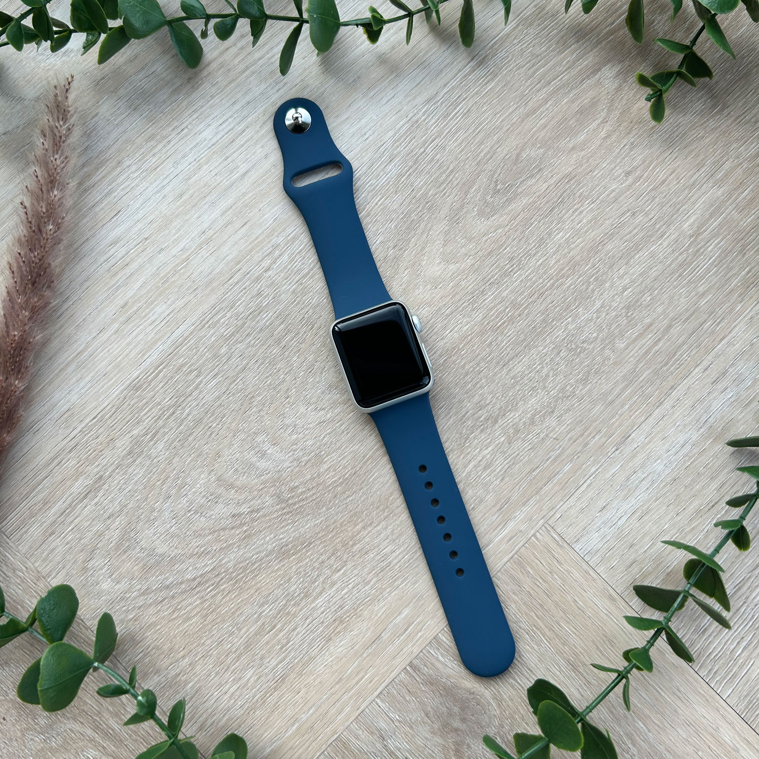 Cinturino sport per Apple Watch - blu tempesta