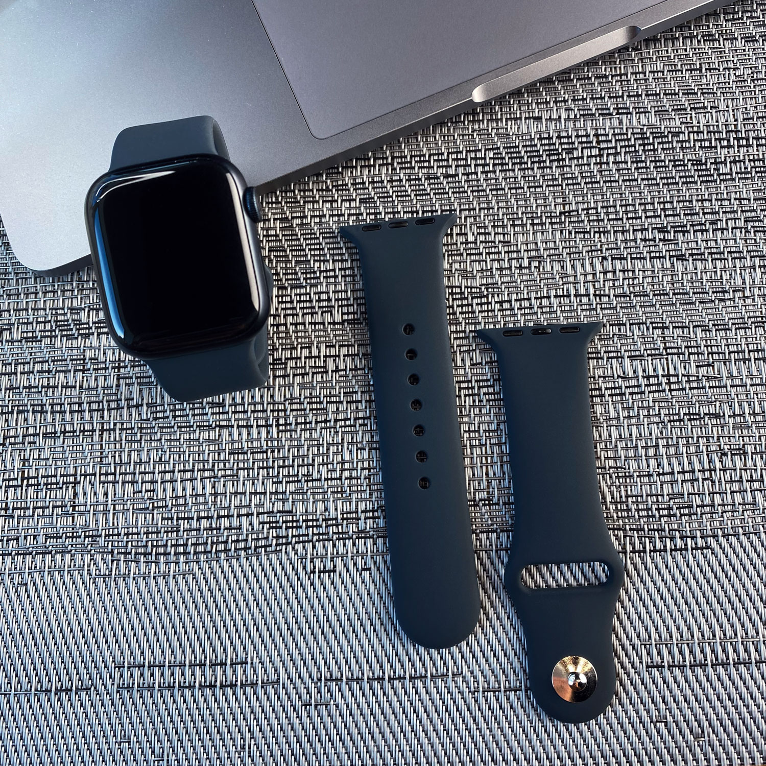 Cinturino sport per Apple Watch - blu tempesta