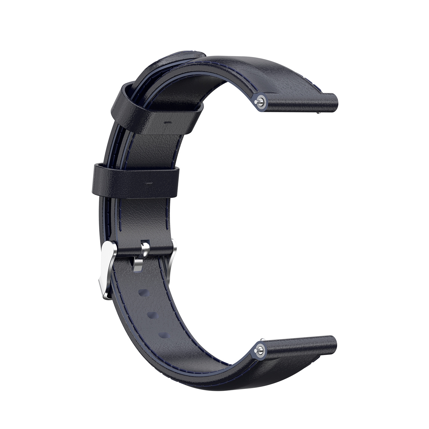Cinturino in pelle per Samsung Galaxy Watch - blu scuro