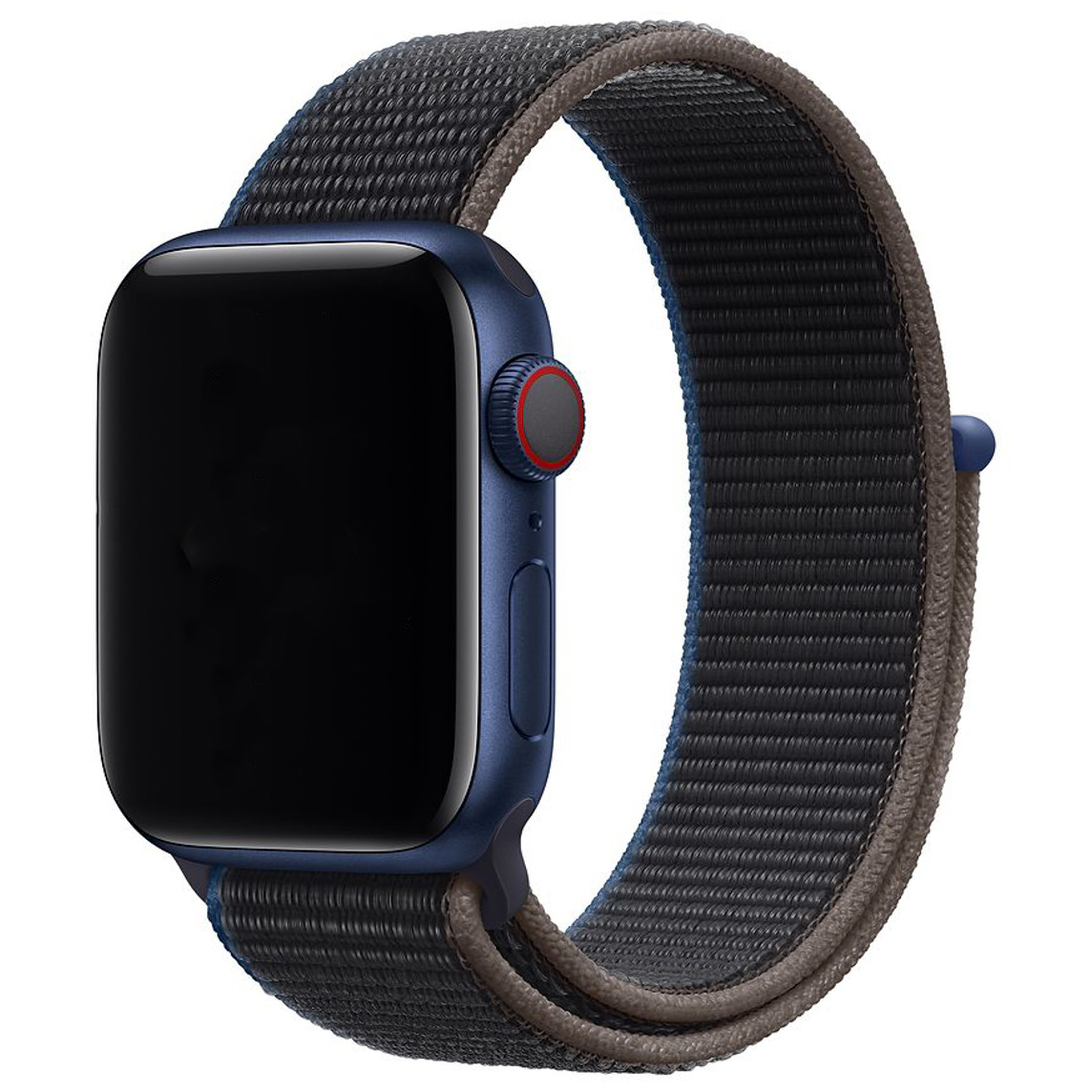 Cinturino nylon sport loop per Apple Watch - carbone