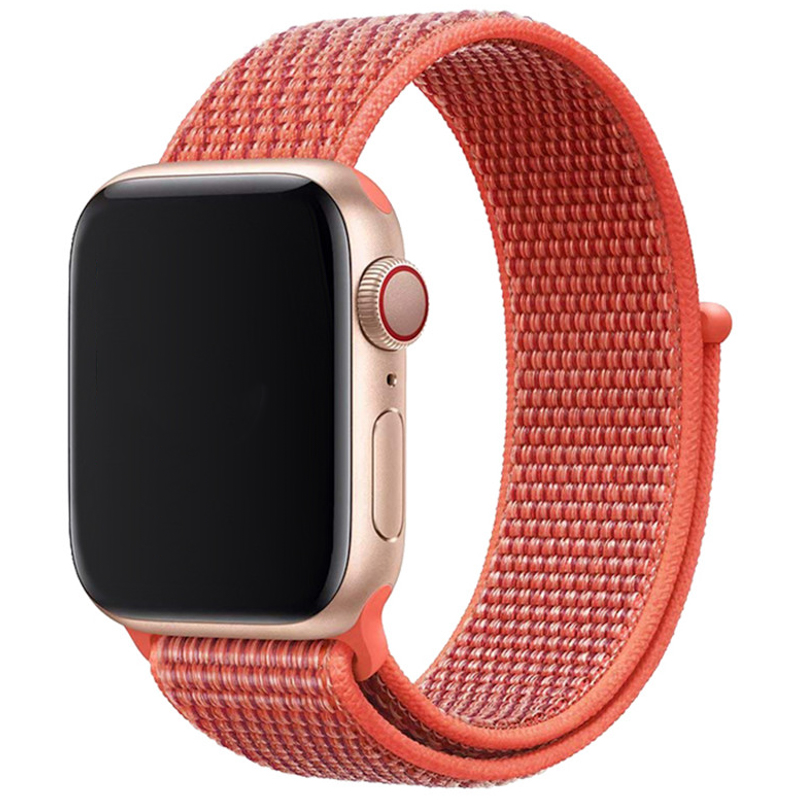 Cinturino nylon sport loop per Apple Watch - nettarina