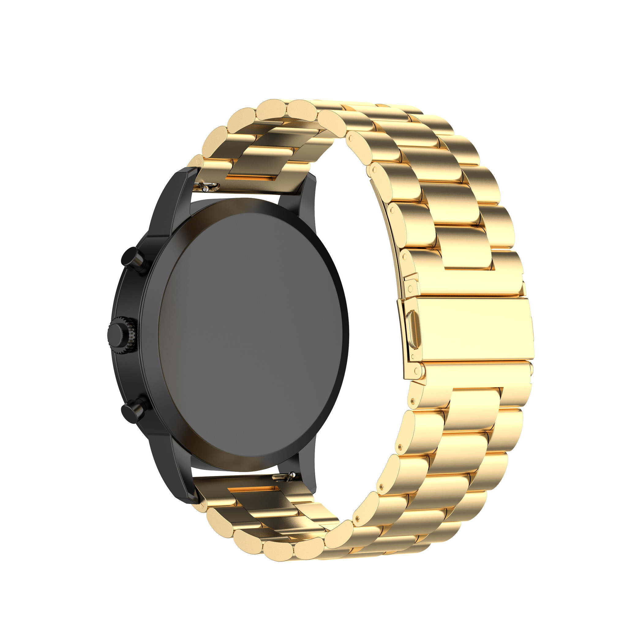 Cinturino a maglie in acciaio con perline per Samsung Galaxy Watch - oro