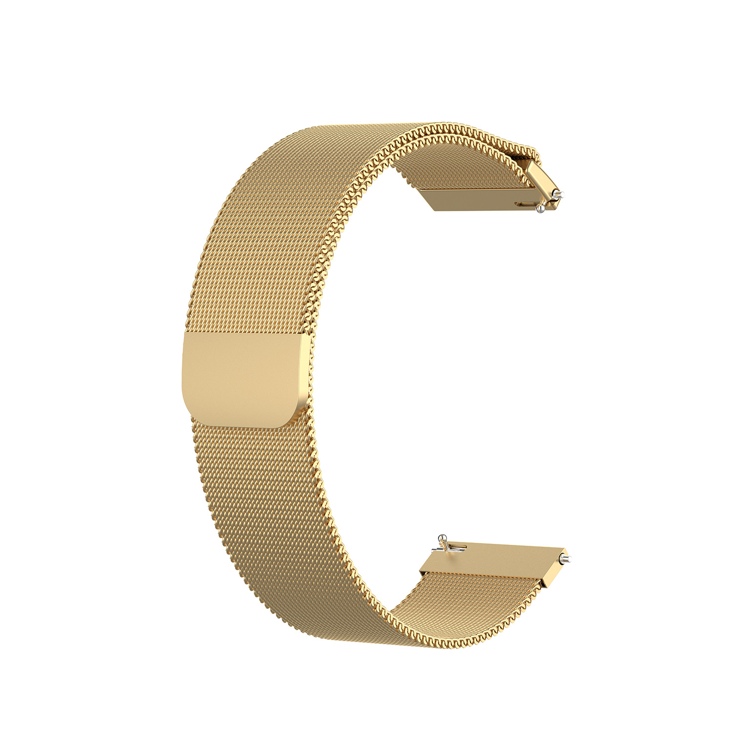 Cinturino loop in maglia milanese per Garmin Vivoactive / Vivomove - oro
