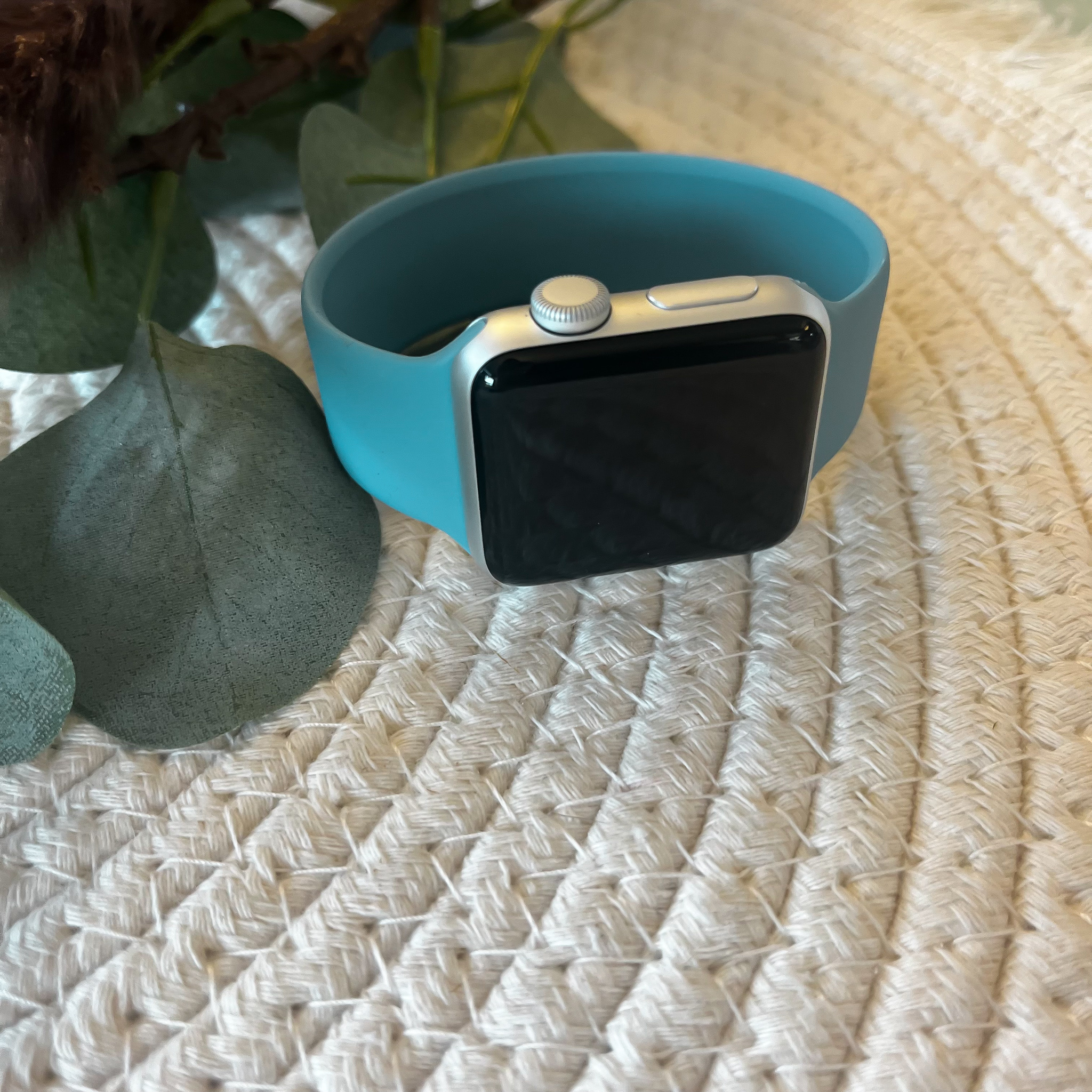 Cinturino sport solo loop per Apple Watch - blu nordico