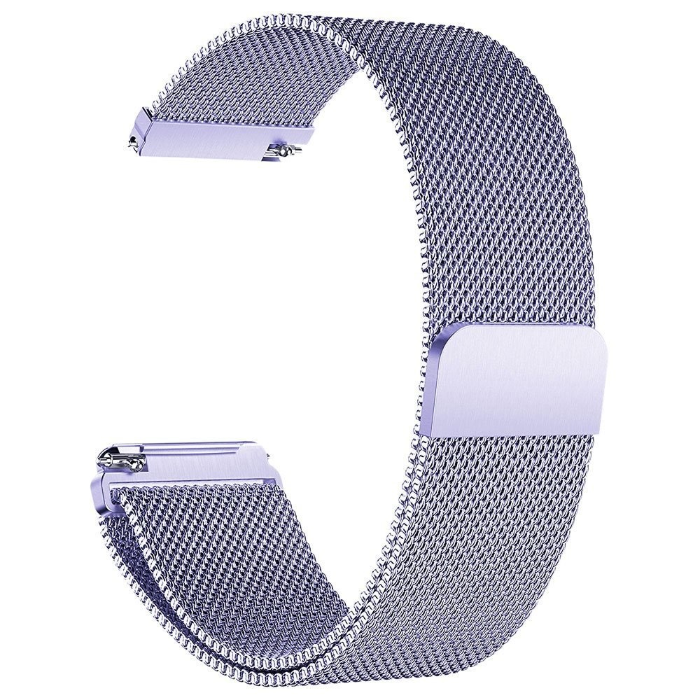 Cinturino loop in maglia milanese per Fitbit Versa - lavanda