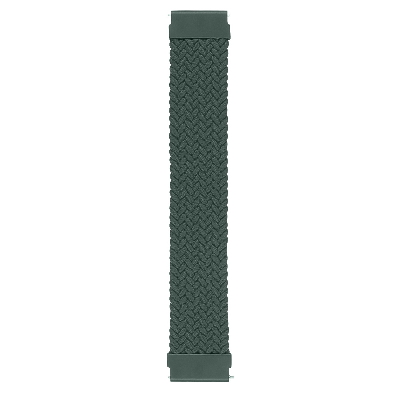 Cinturino Solo intrecciato in nylon per Samsung Galaxy Watch - verde inverness