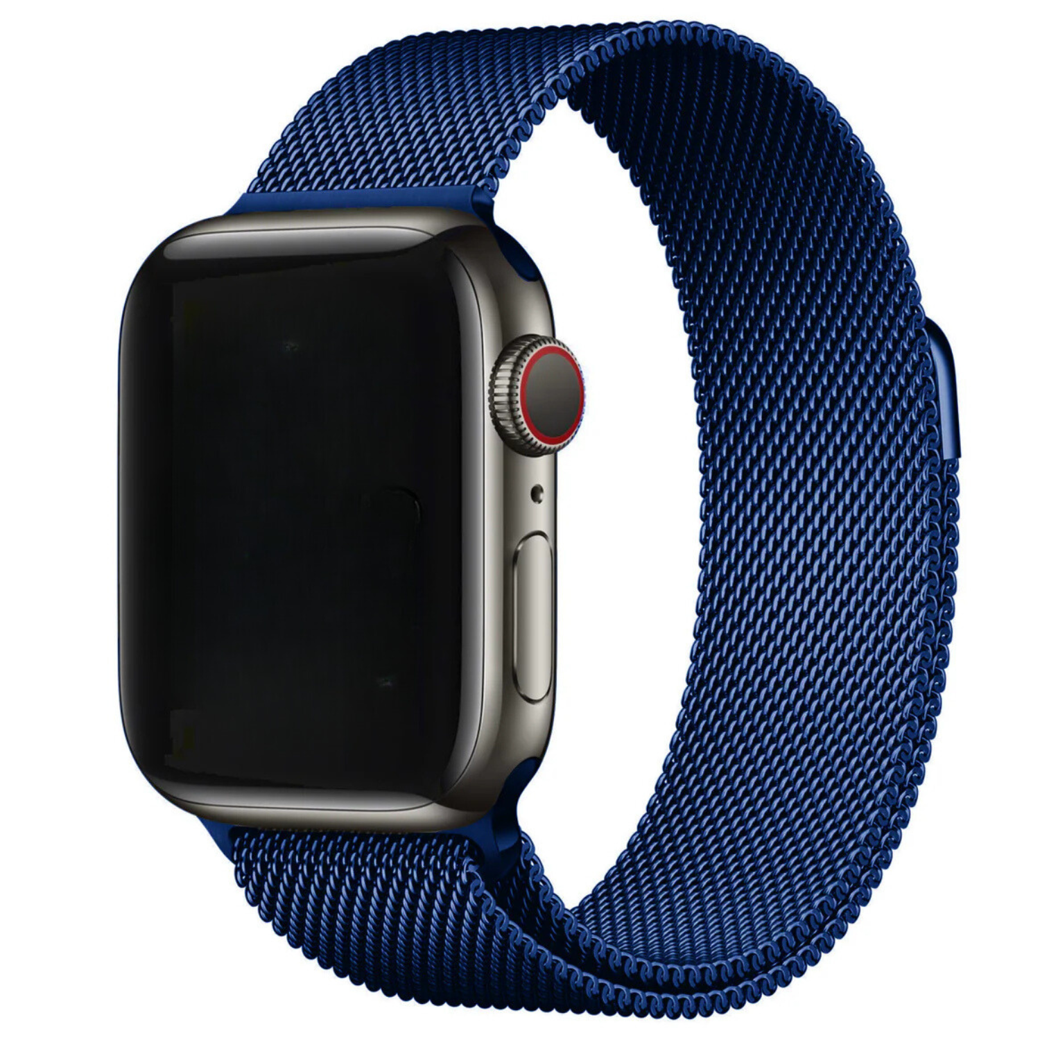 Cinturino loop in maglia milanese per Apple Watch - blu