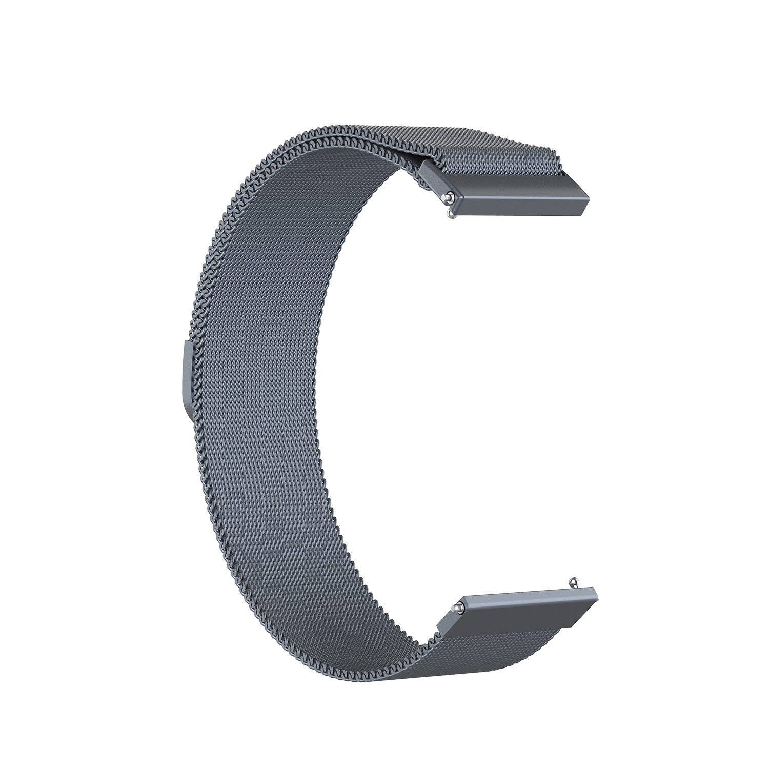 Cinturino loop in maglia milanese per Garmin Vivoactive / Vivomove - grigio spaziale
