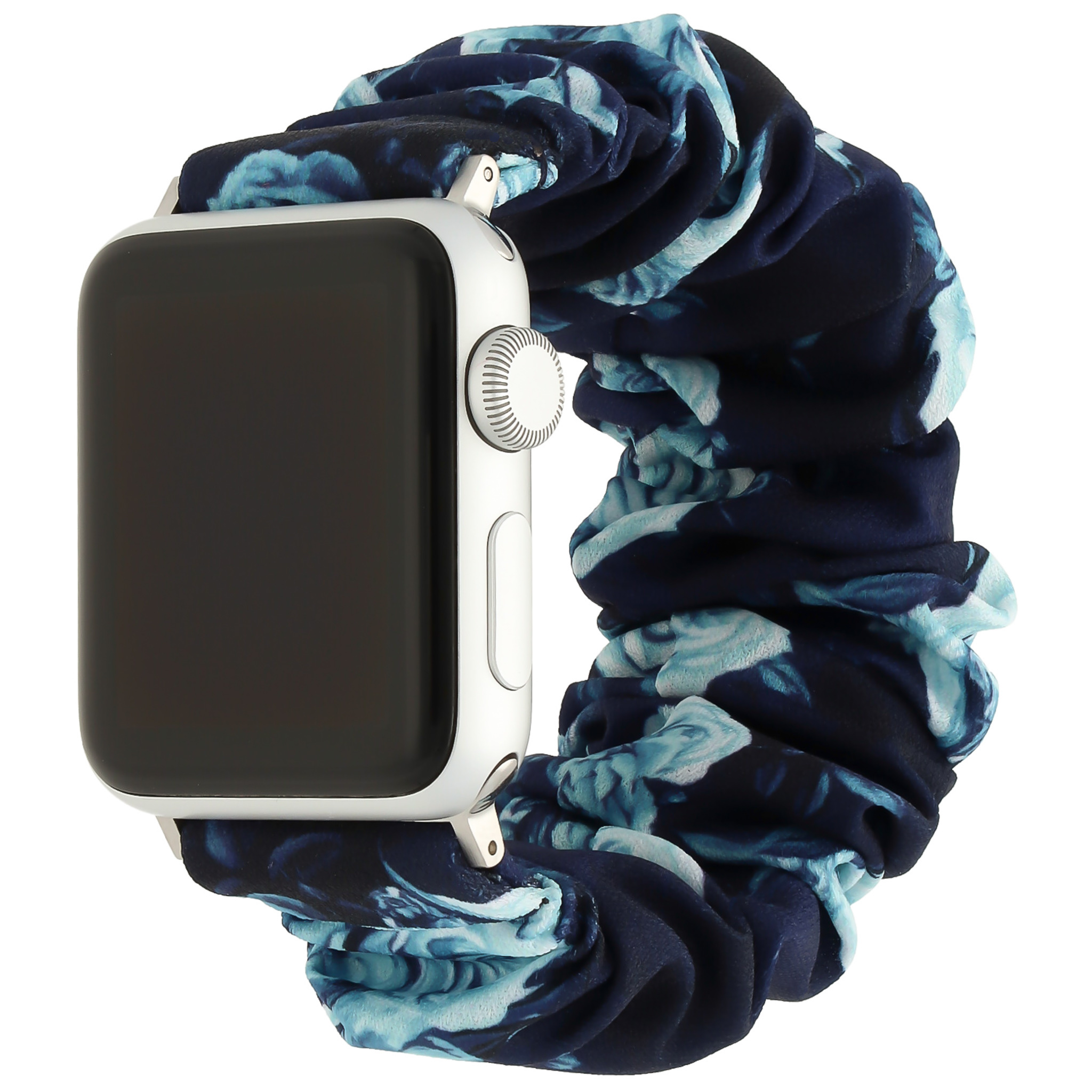 Cinturino elastico in nylon per Apple Watch - rose blu scuro