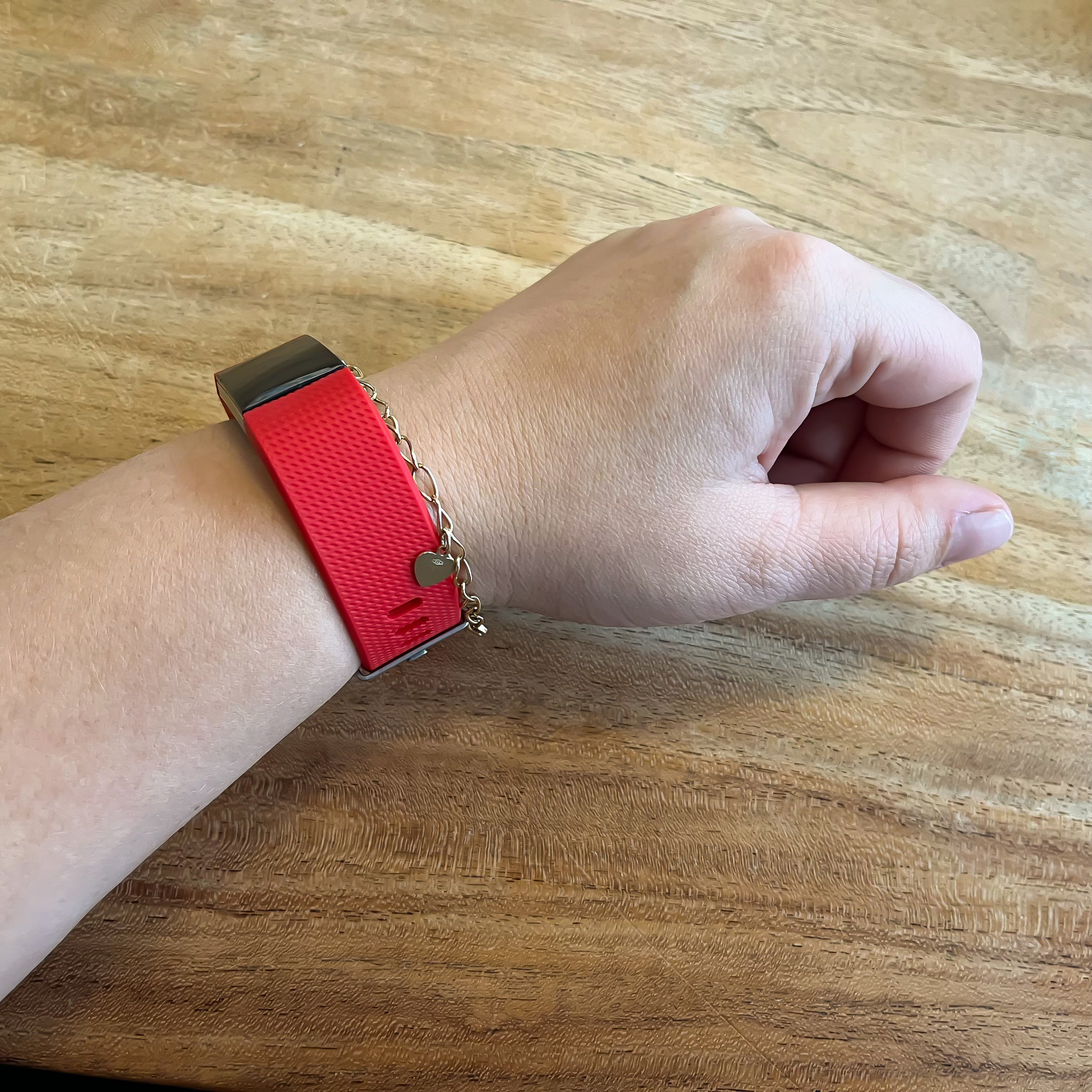 Cinturino sport per Fitbit Charge 2 - rossa